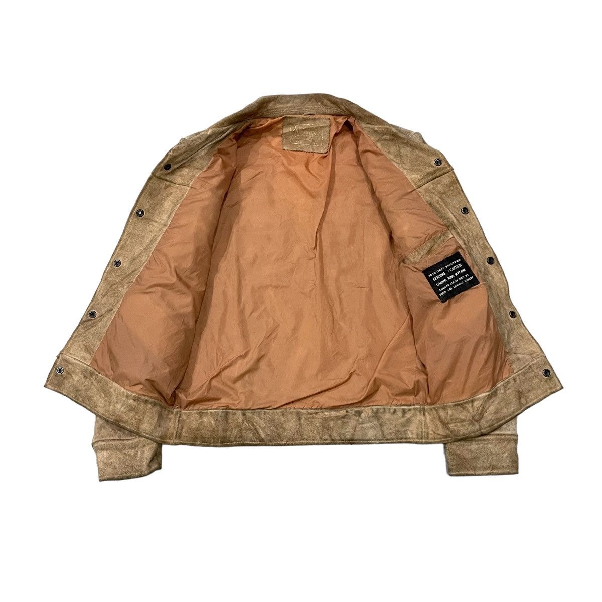 Japanese Brand × Vintage Vintage Genuine Suede Leather Jacket Size US M / EU 48-50 / 2 - 17 Thumbnail