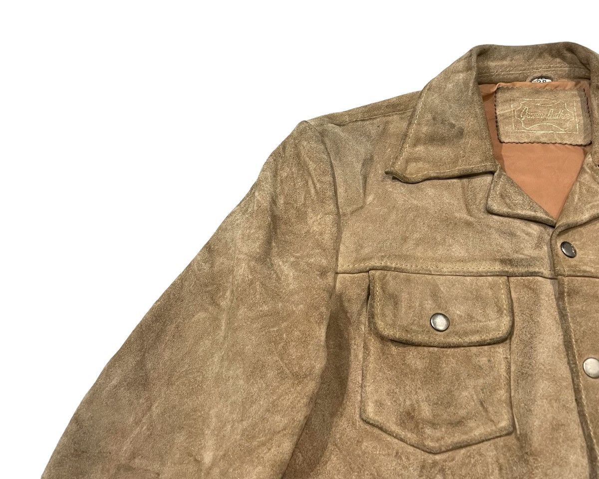 Japanese Brand × Vintage Vintage Genuine Suede Leather Jacket Size US M / EU 48-50 / 2 - 5 Thumbnail