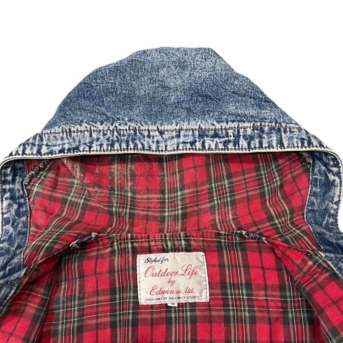 Edwin Vintage Edwin Outdoor Life Jeans Duffle Hooded Jacket Size US L / EU 52-54 / 3 - 18 Thumbnail