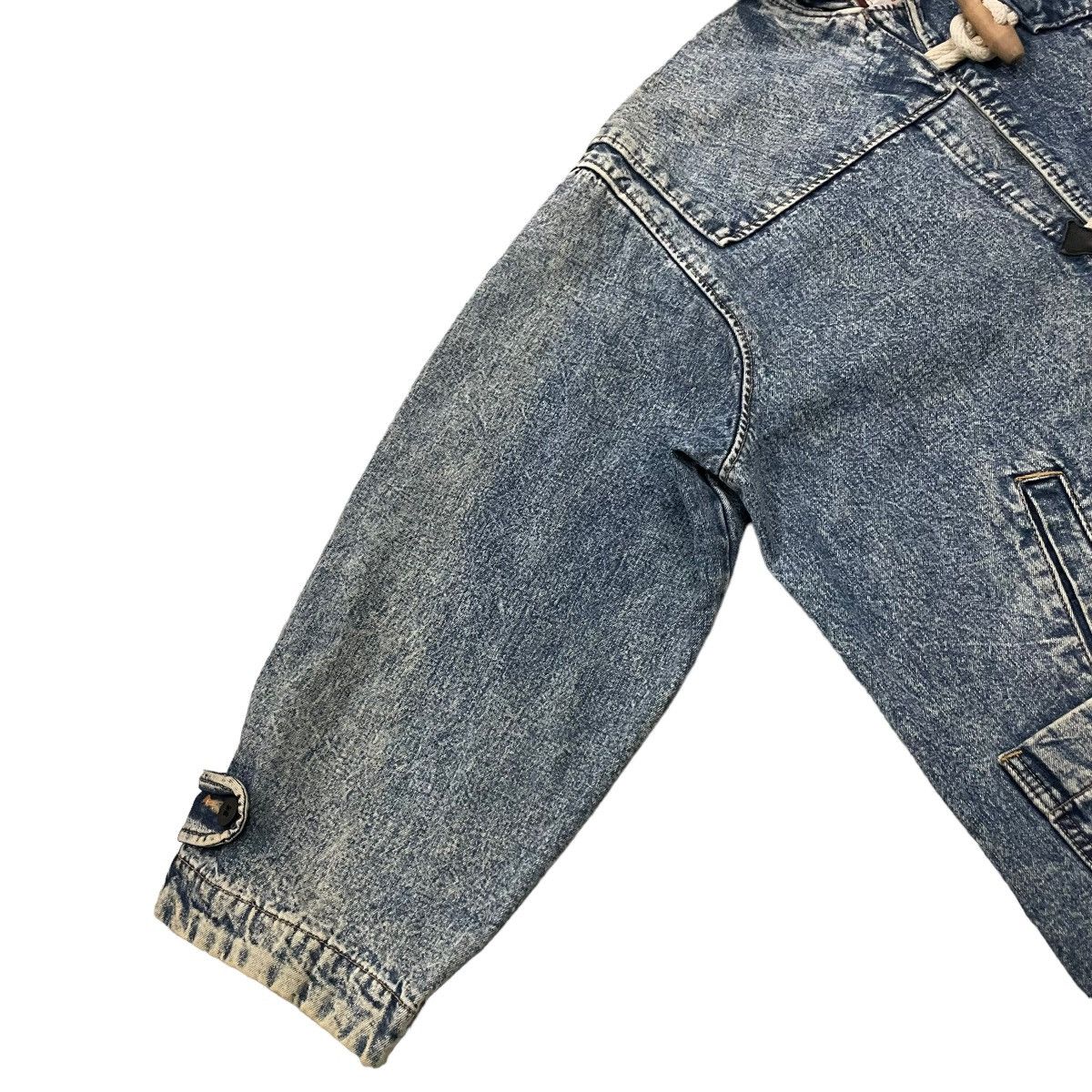 Edwin Vintage Edwin Outdoor Life Jeans Duffle Hooded Jacket Size US L / EU 52-54 / 3 - 7 Thumbnail