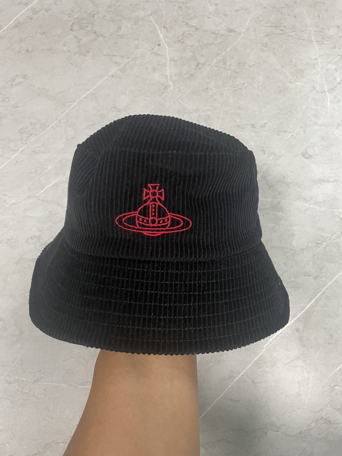 Vivienne Westwood Corduroy bucket hat Size ONE SIZE - 2 Thumbnail
