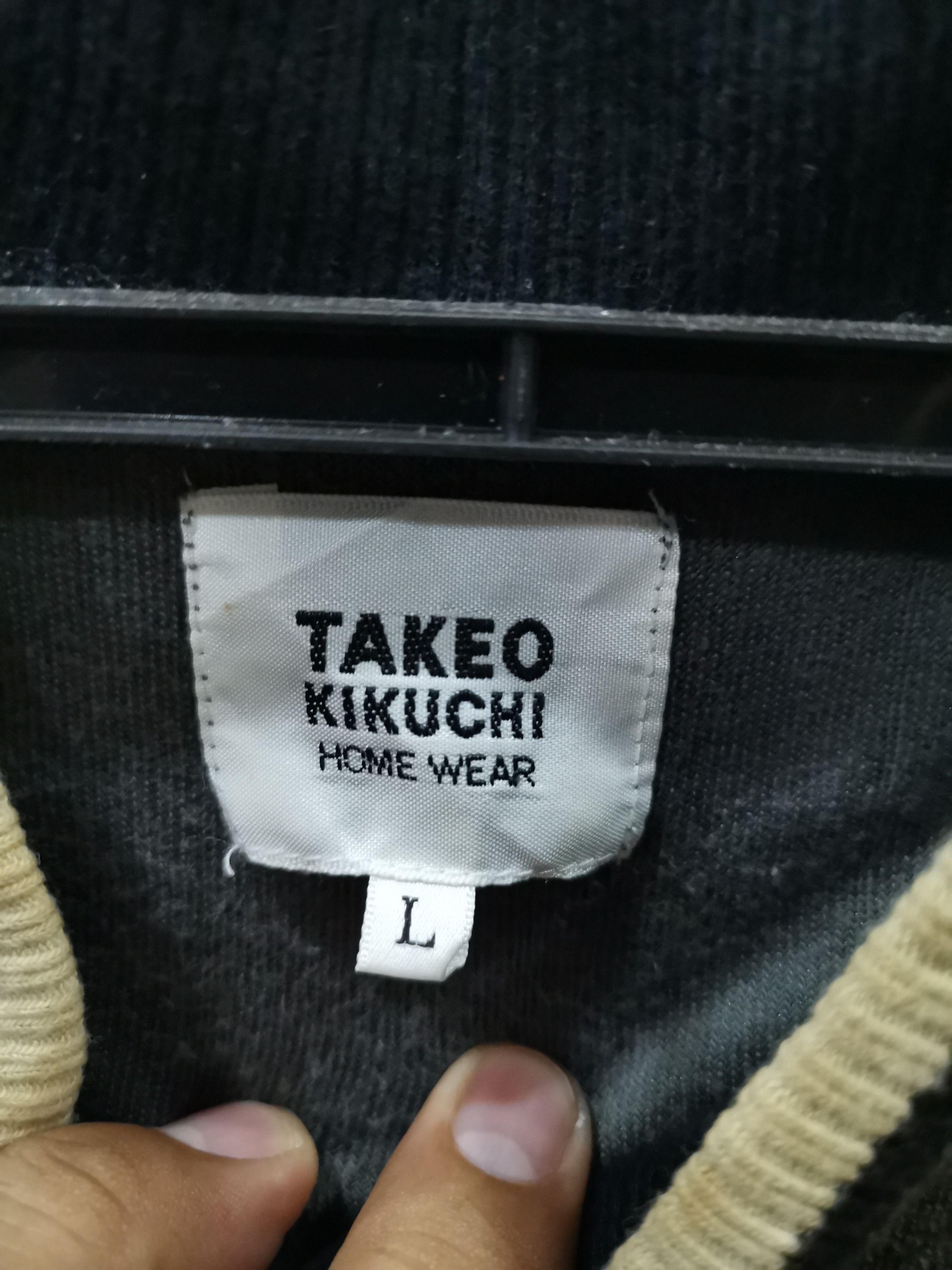 Japanese Brand Tekeo Kikucho Long Sleeves Shirt x Japanese Brand Size US L / EU 52-54 / 3 - 9 Thumbnail