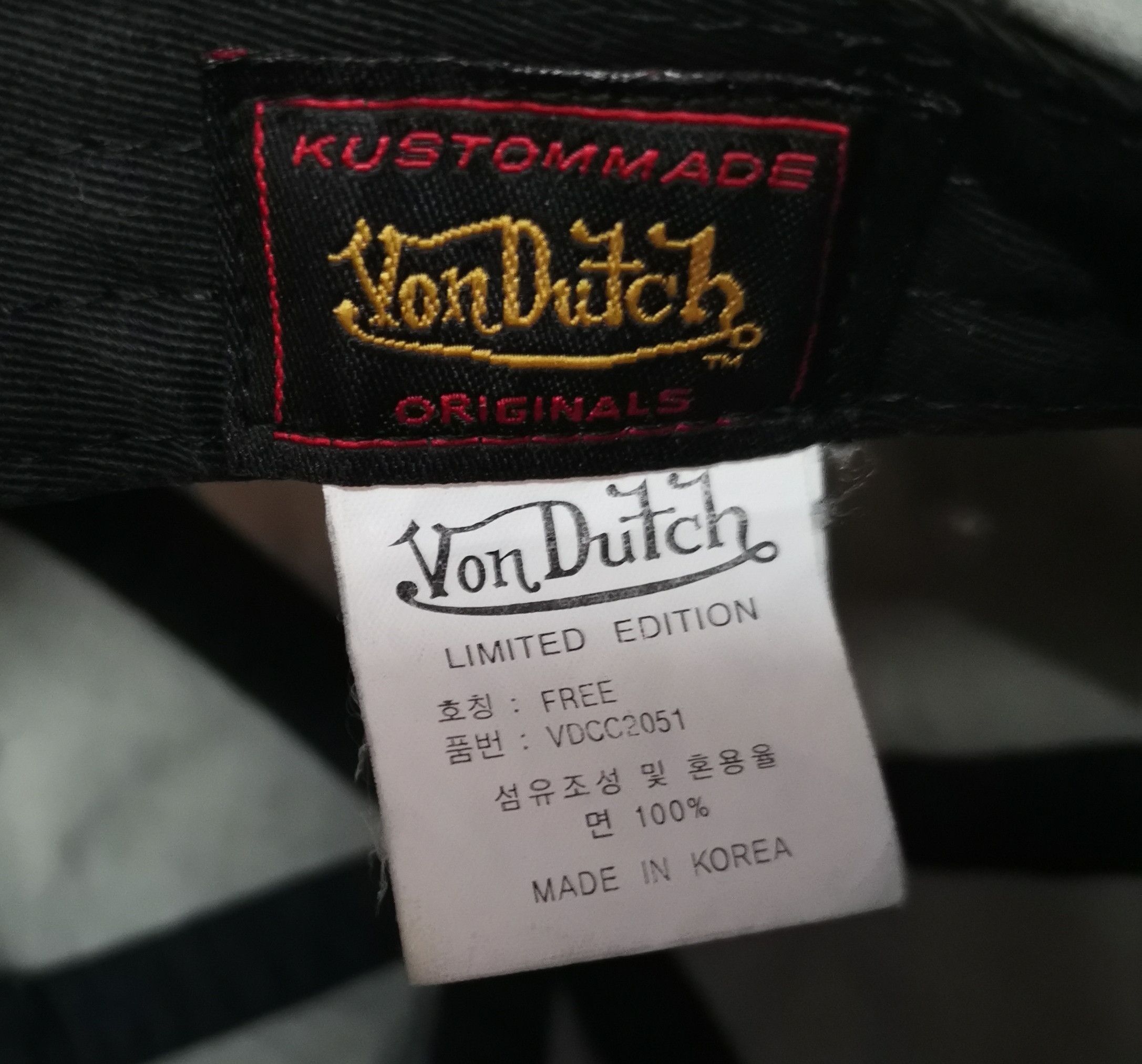 Vintage 🔥Vintage🔥 Von Dutch Hat Limited Edition Size ONE SIZE - 6 Thumbnail