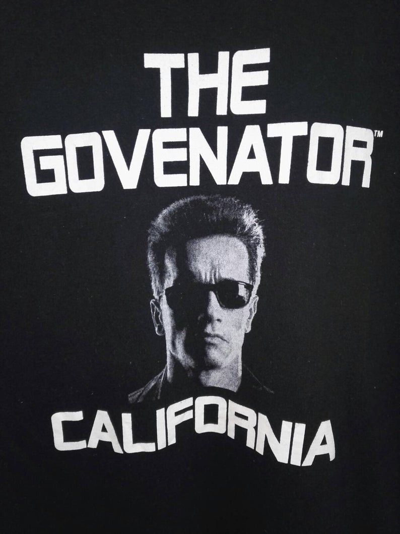 Other Rare Tee Movie Terminator The Govenator California Size US S / EU 44-46 / 1 - 2 Thumbnail