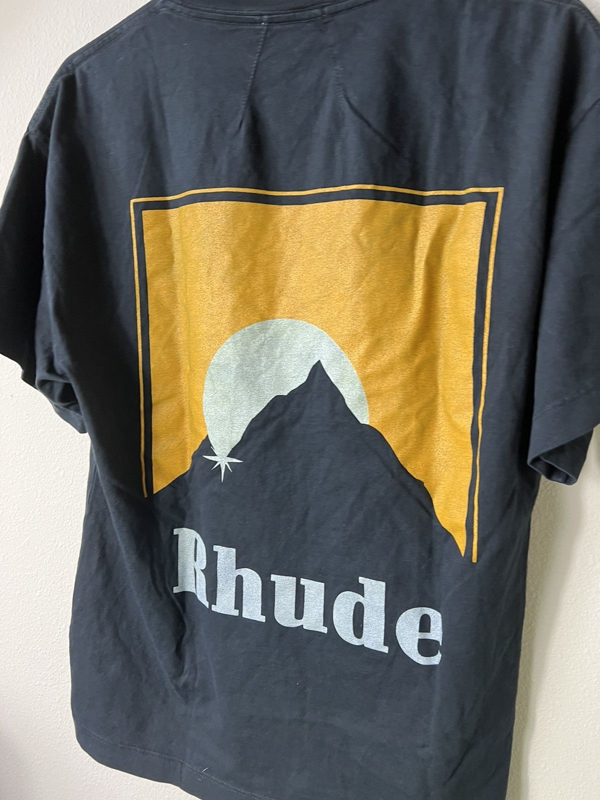 Rhude Rhude Moonlight Mountain T-Shirt Size US XS / EU 42 / 0 - 5 Thumbnail