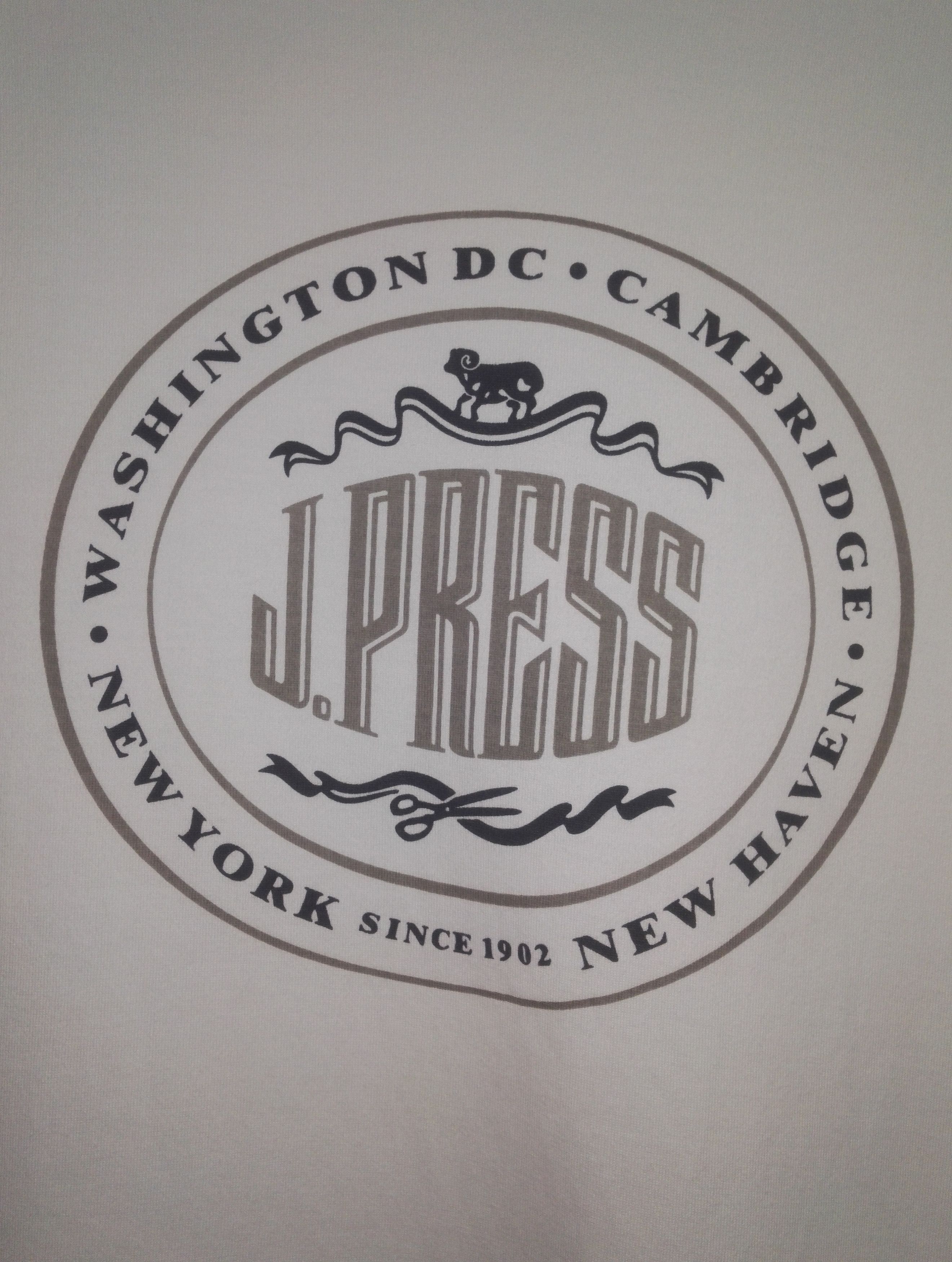 Japanese Brand Vintage J.Press Japan Big Logo Nice Design (c35) Size US L / EU 52-54 / 3 - 2 Thumbnail