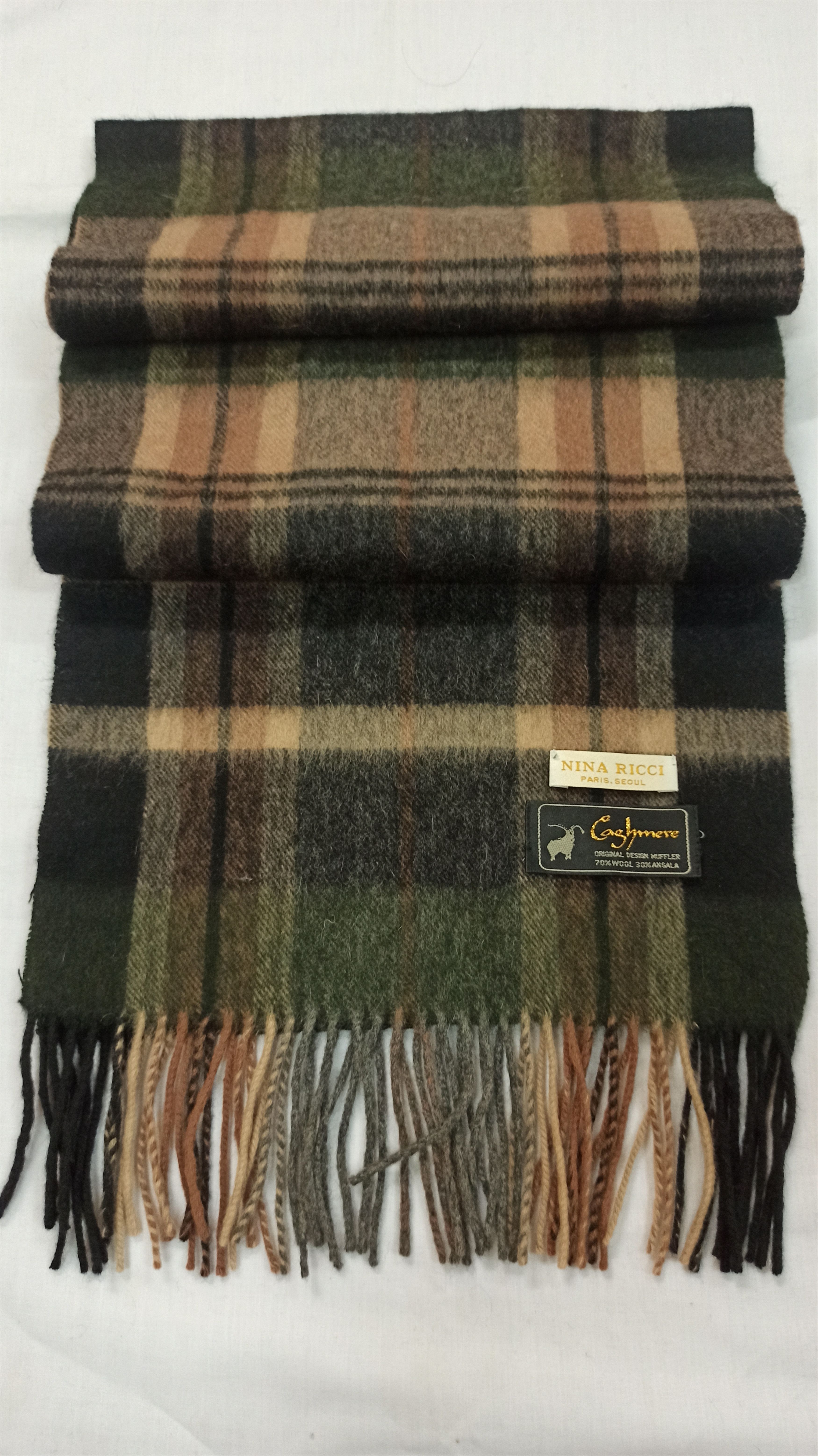 Designer × Nina Ricci Nina Ricci Muffler Scarf Good Condition used Size ONE SIZE - 2 Thumbnail
