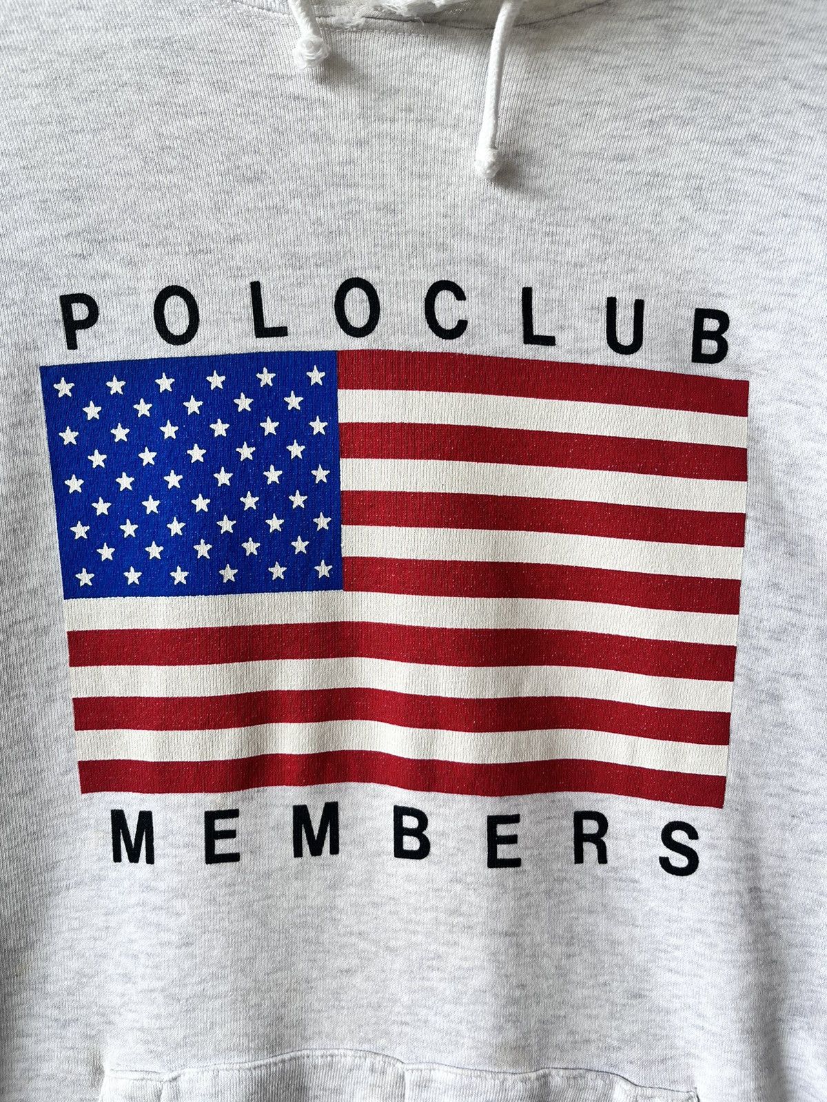 Vintage Vintage Polo Club Members Distressed Hoodie Size US L / EU 52-54 / 3 - 3 Thumbnail