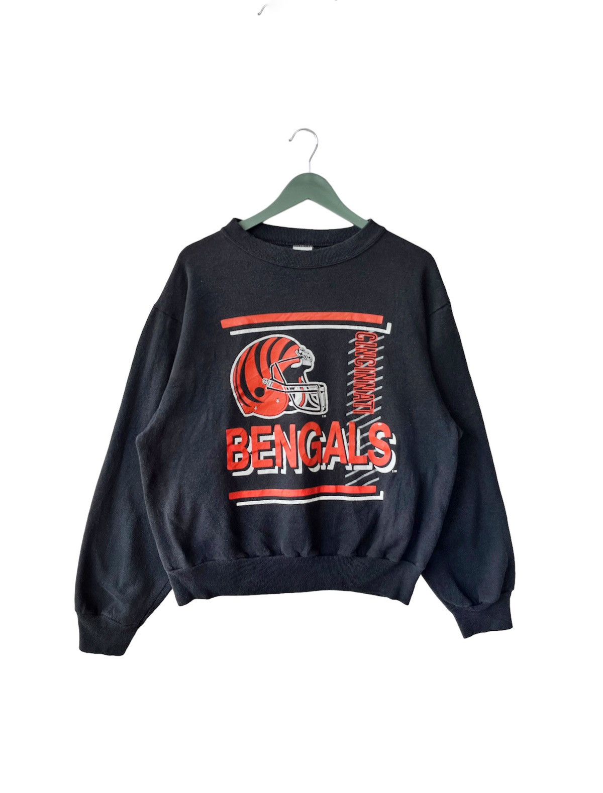 NFL Vintage 90s Cincinnati Bengals Sweatshirt Size US L / EU 52-54 / 3 - 1 Thumbnail