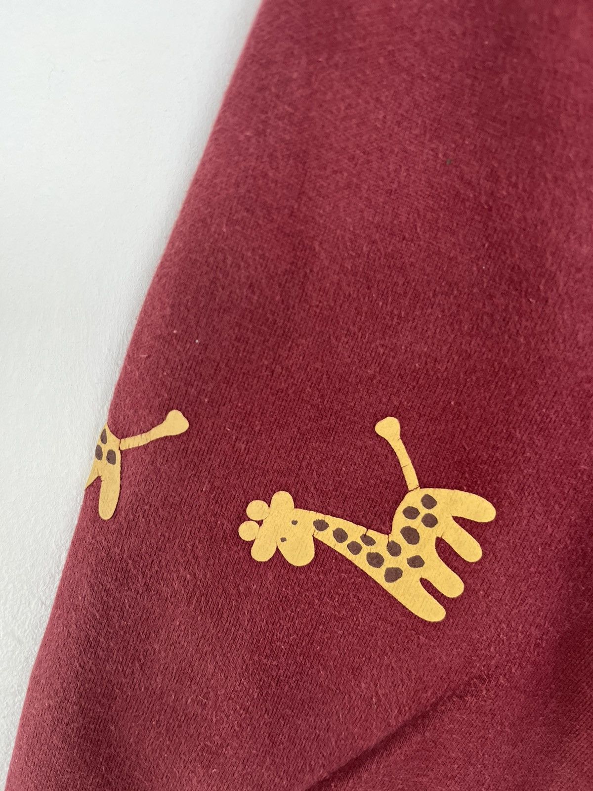 Vintage Vintage Giraffe Club Staff Crop Sweatshirt Size M / US 6-8 / IT 42-44 - 4 Thumbnail