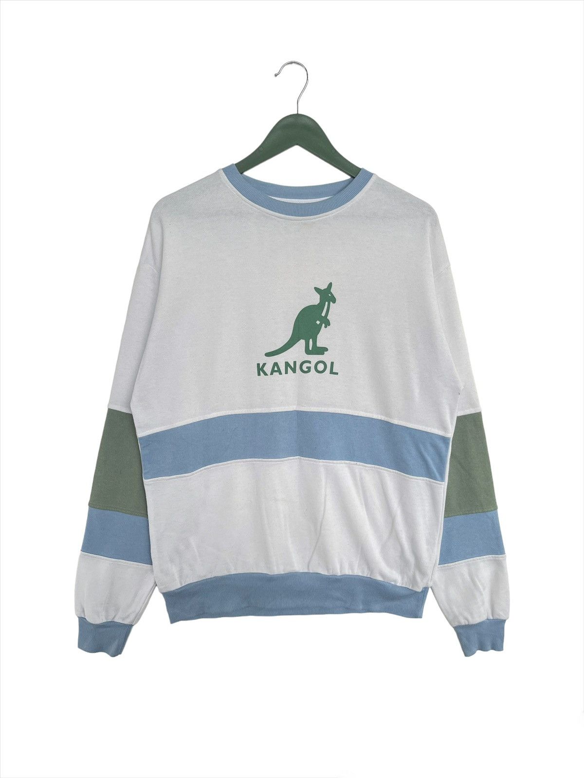 Kangol × Vintage Vintage Kangol Three Tones Sweatshirt Size US M / EU 48-50 / 2 - 1 Thumbnail