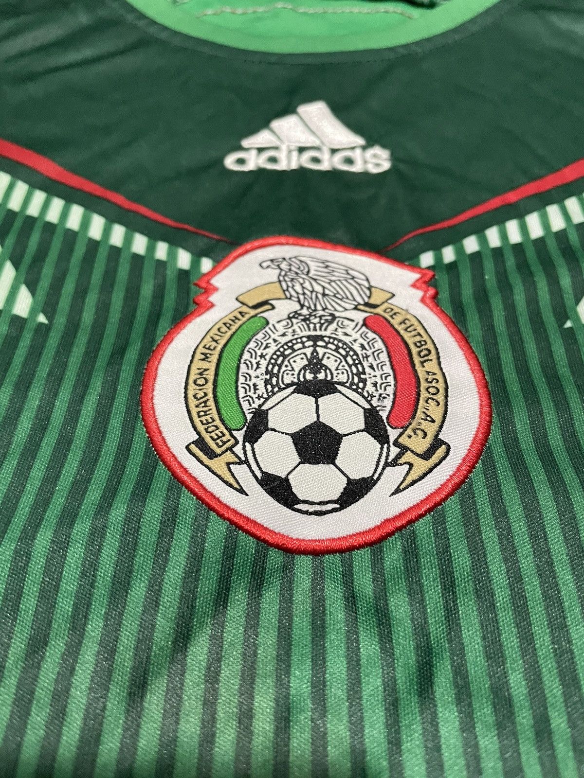 Mexicana Vintage Adidas Mexico National Team Worldcup 2014 Size US M / EU 48-50 / 2 - 2 Thumbnail