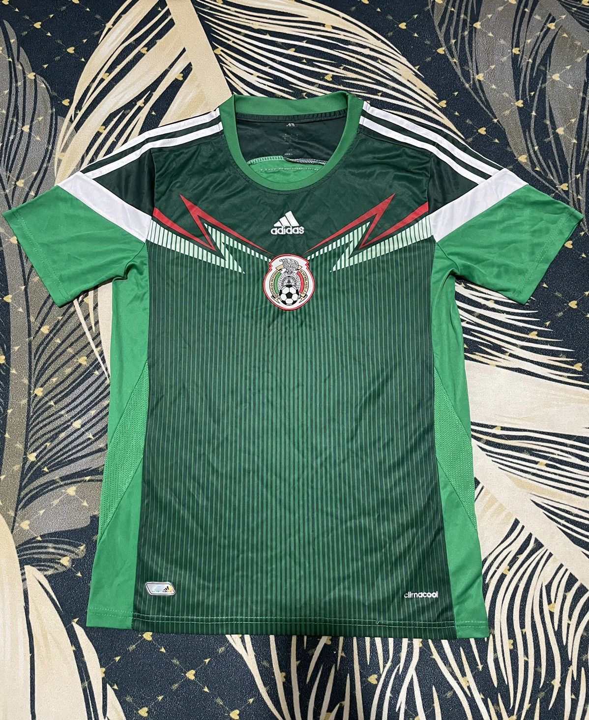 Mexicana Y2K Futbol Green Active Top Jersey Soccer Mexico