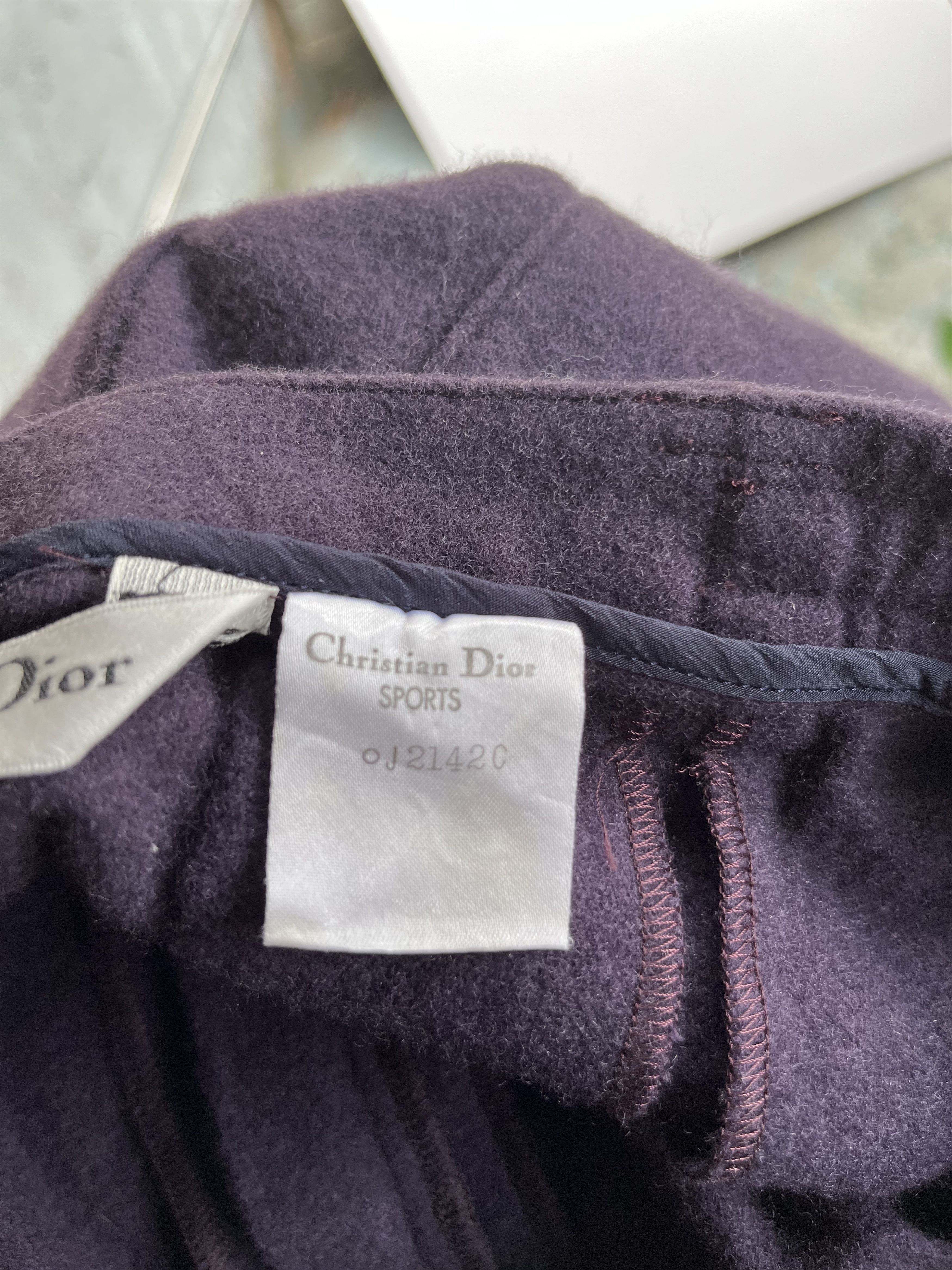 Christian Dior Monsieur Vintage Christian Dior Wool Skirt Size 28" / US 6 / IT 42 - 8 Thumbnail