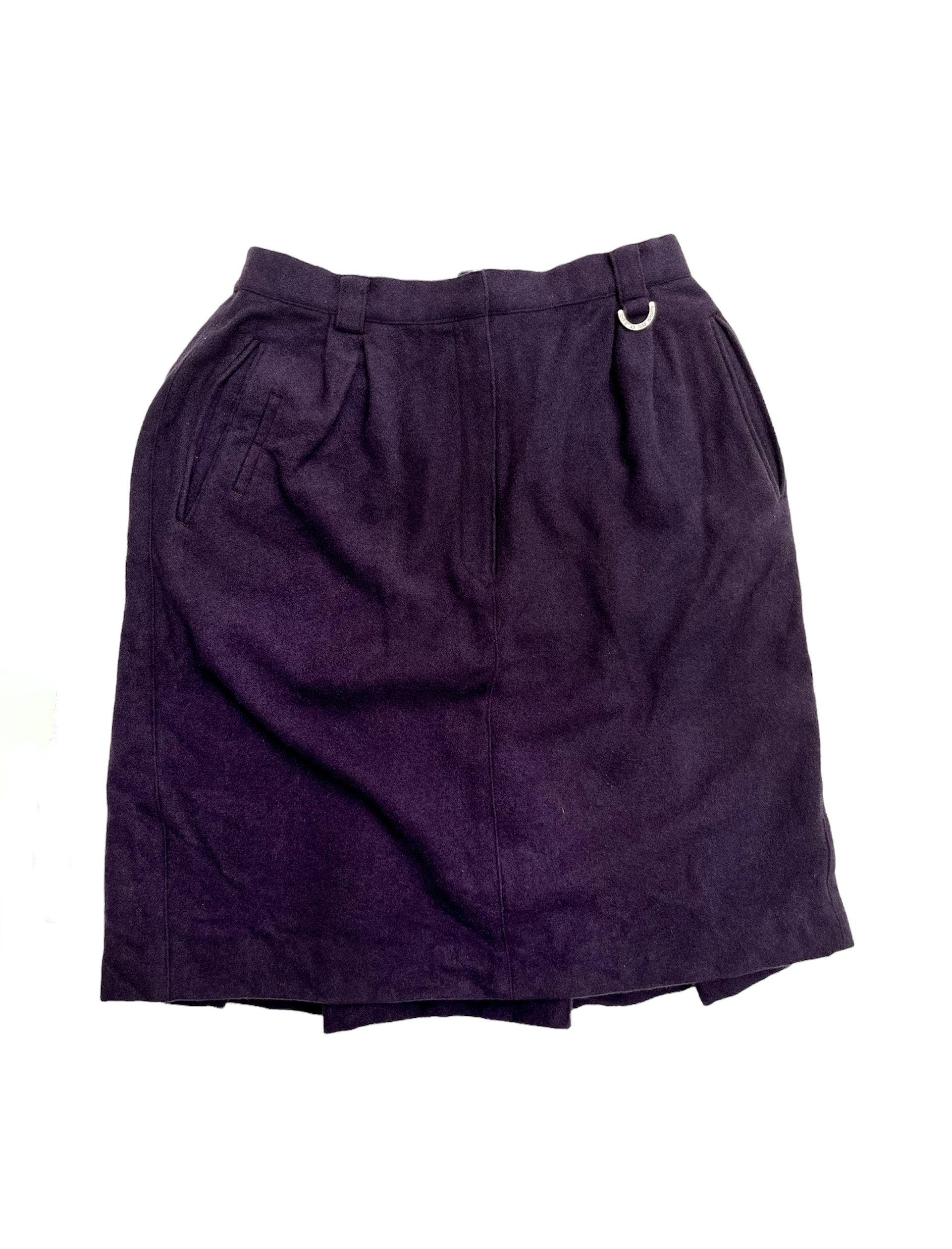 Christian Dior Monsieur Vintage Christian Dior Wool Skirt Size 28" / US 6 / IT 42 - 1 Thumbnail