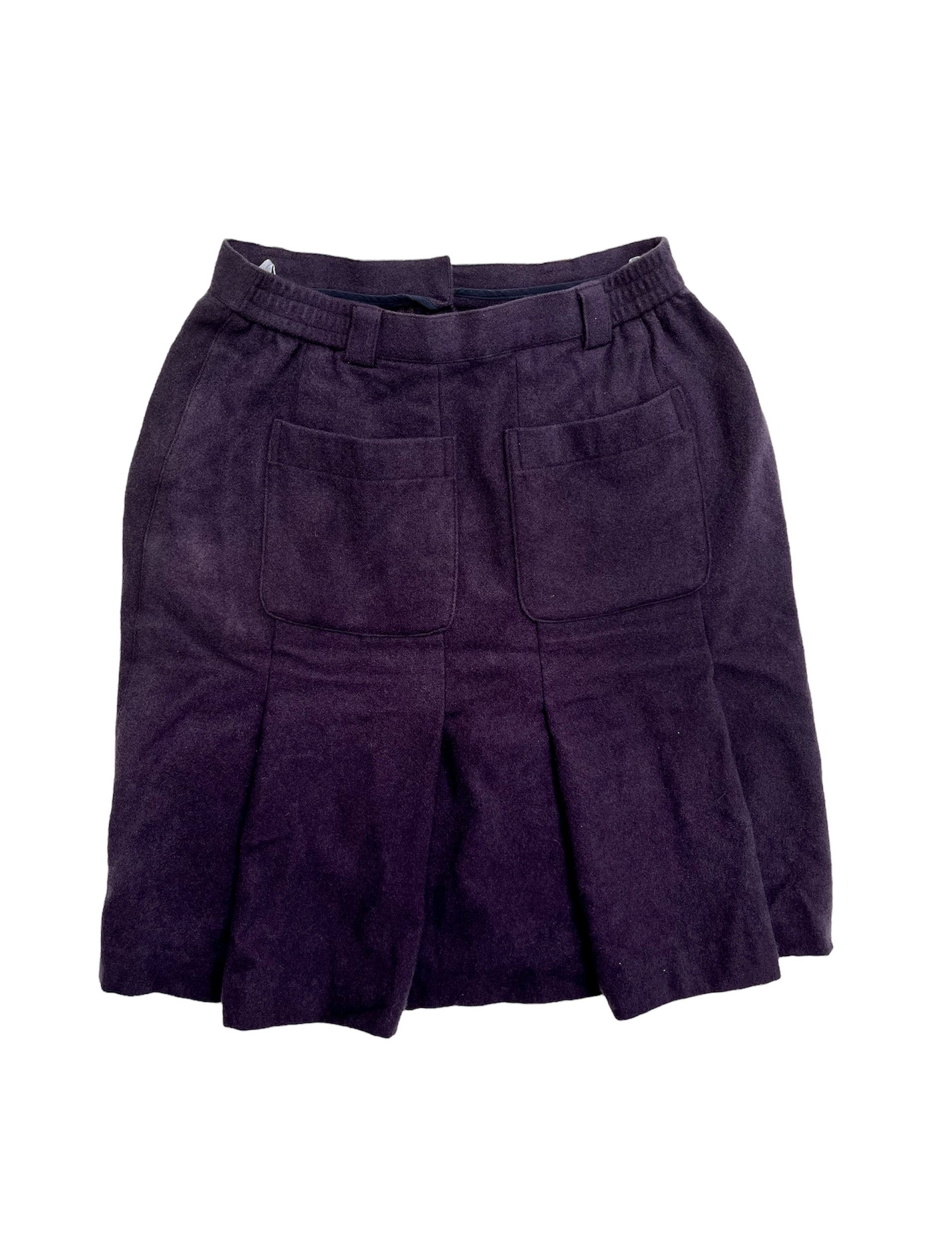 Christian Dior Monsieur Vintage Christian Dior Wool Skirt Size 28" / US 6 / IT 42 - 2 Thumbnail