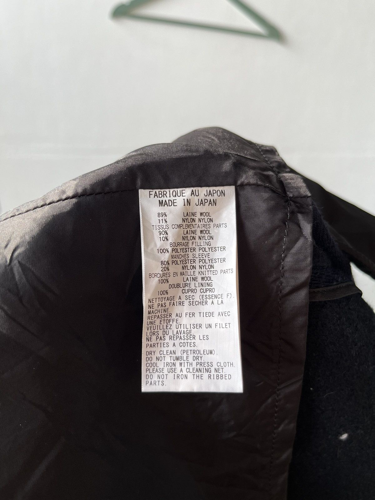 Yohji Yamamoto Vintage Y’s Yohji Yamamoto Wool Jacket Size US M / EU 48-50 / 2 - 9 Thumbnail