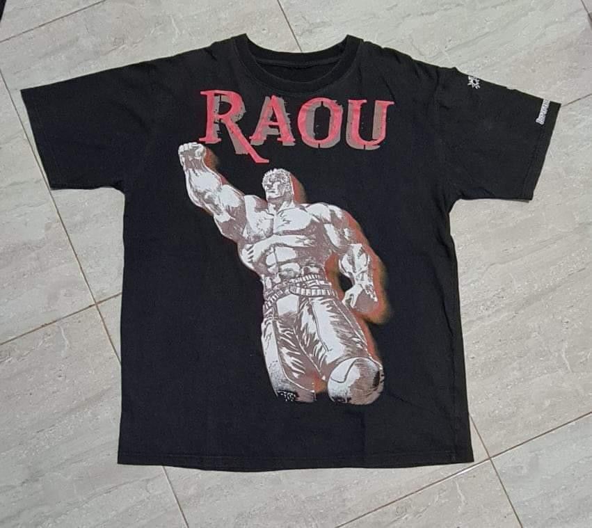 Anime 90s FIST OF THE NORTH STAR VILLAIN RAOU T SHIRT Size US XL / EU 56 / 4 - 5 Thumbnail