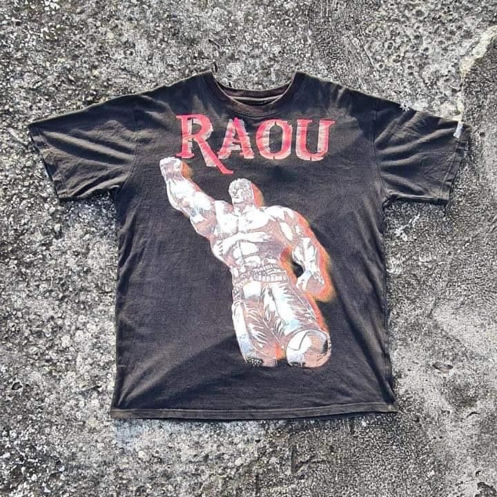 Anime 90s FIST OF THE NORTH STAR VILLAIN RAOU T SHIRT Size US XL / EU 56 / 4 - 1 Thumbnail