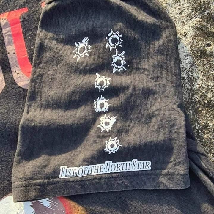 Anime 90s FIST OF THE NORTH STAR VILLAIN RAOU T SHIRT Size US XL / EU 56 / 4 - 4 Thumbnail