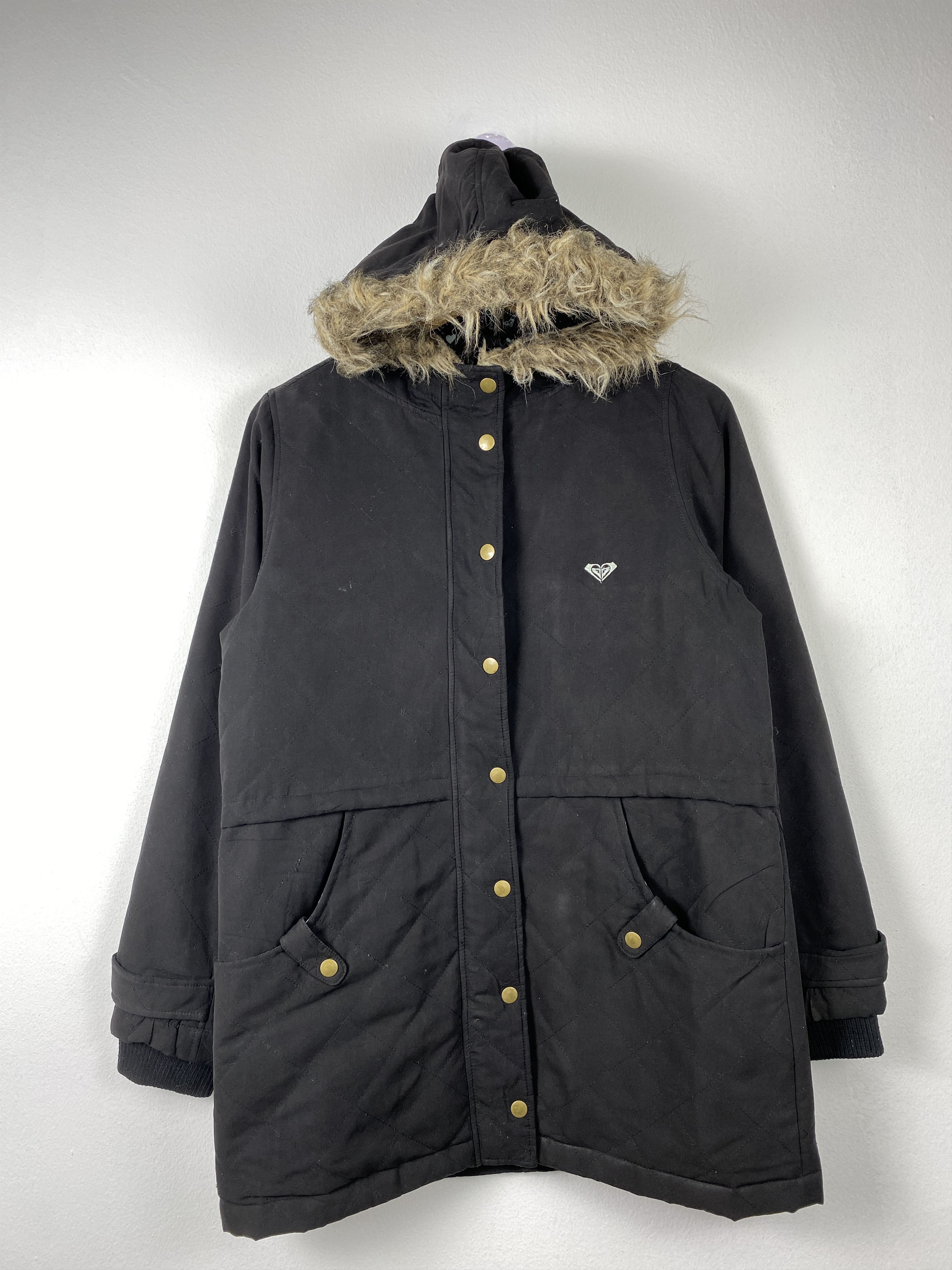 Quiksilver Vintage Roxy Quicksilver Hoodie Zip Up Jacket J1256 Size S / US 4 / IT 40 - 1 Thumbnail