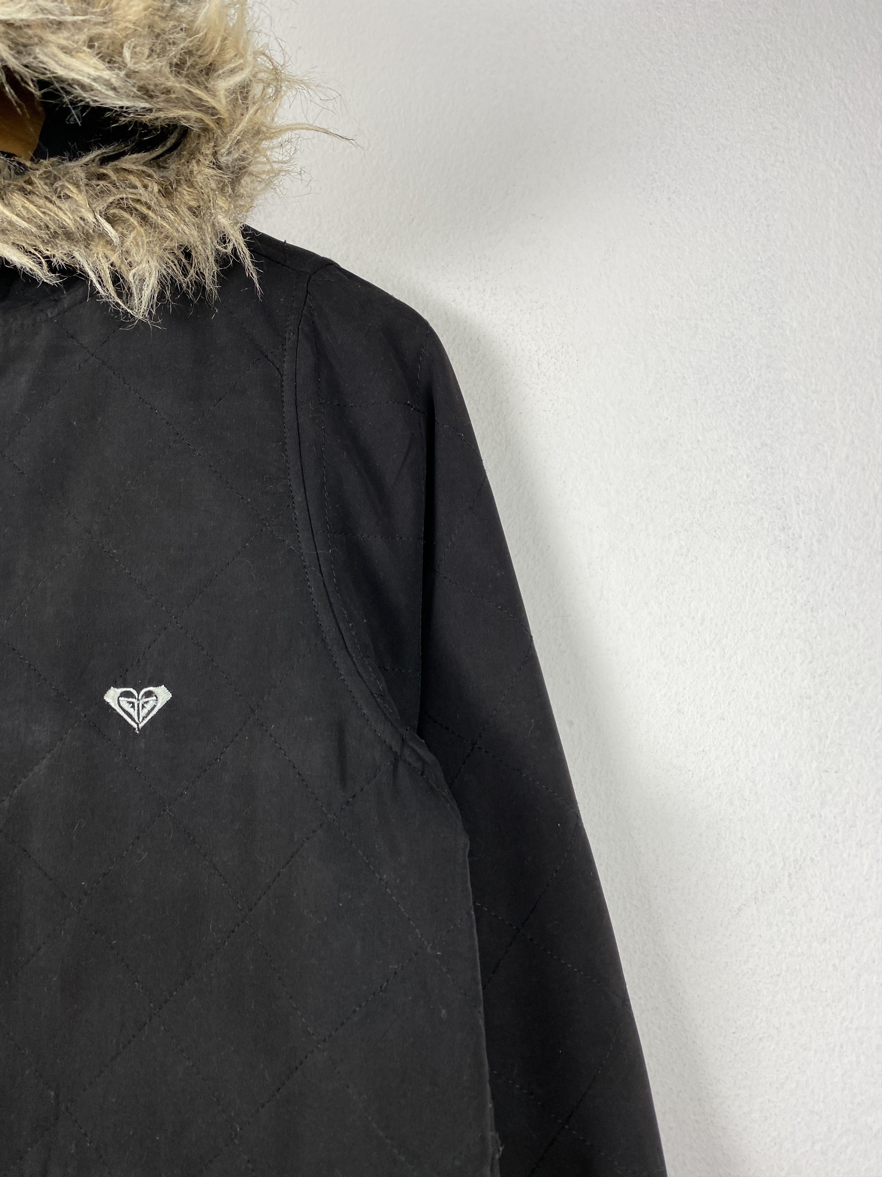 Quiksilver Vintage Roxy Quicksilver Hoodie Zip Up Jacket J1256 Size S / US 4 / IT 40 - 3 Thumbnail