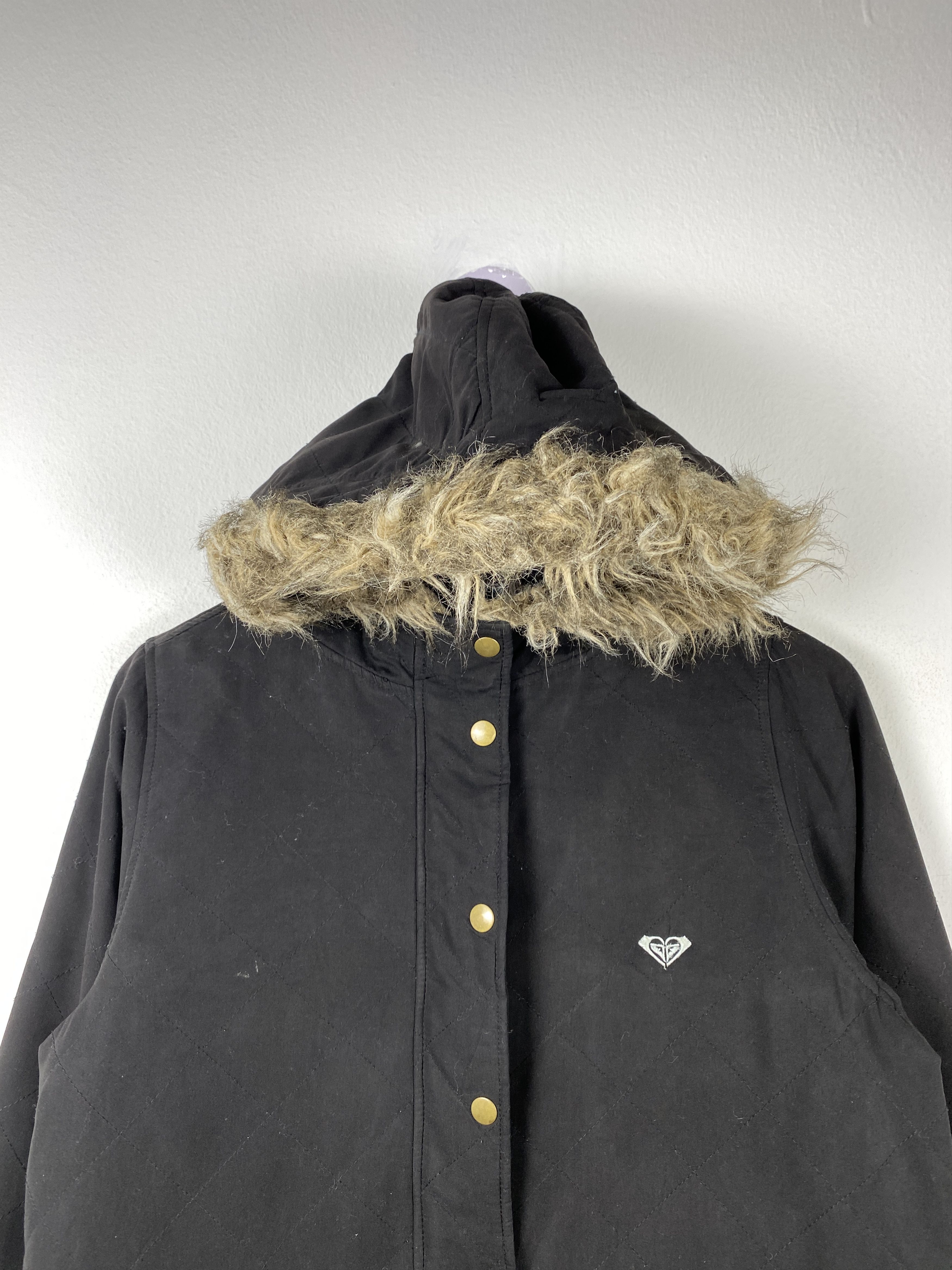 Quiksilver Vintage Roxy Quicksilver Hoodie Zip Up Jacket J1256 Size S / US 4 / IT 40 - 2 Thumbnail