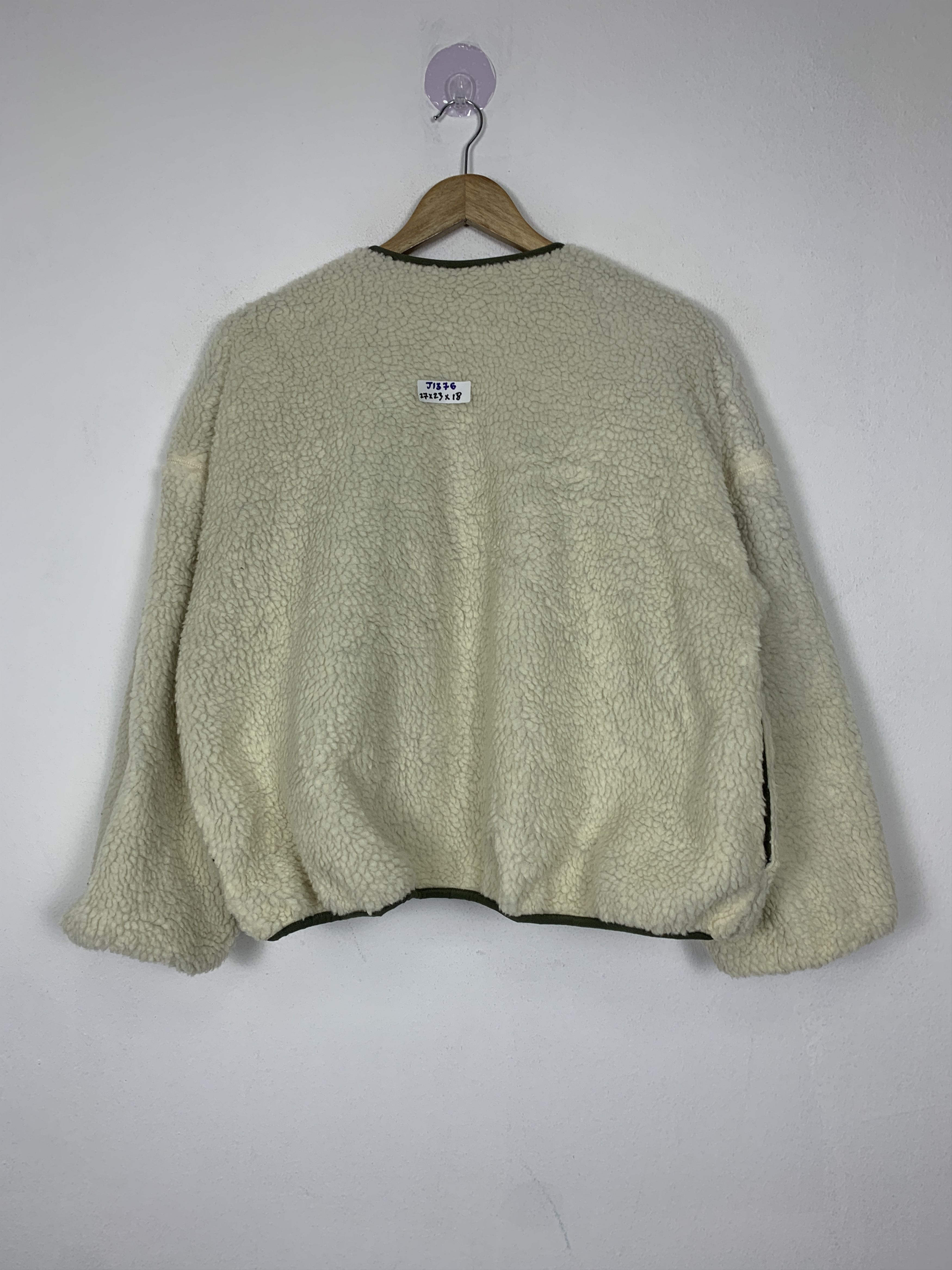 Japanese Brand Vintage SAMANSA MOS2 Sherpa Reversible Jacket J1376 Size 4XL / US 24-26 - 6 Thumbnail