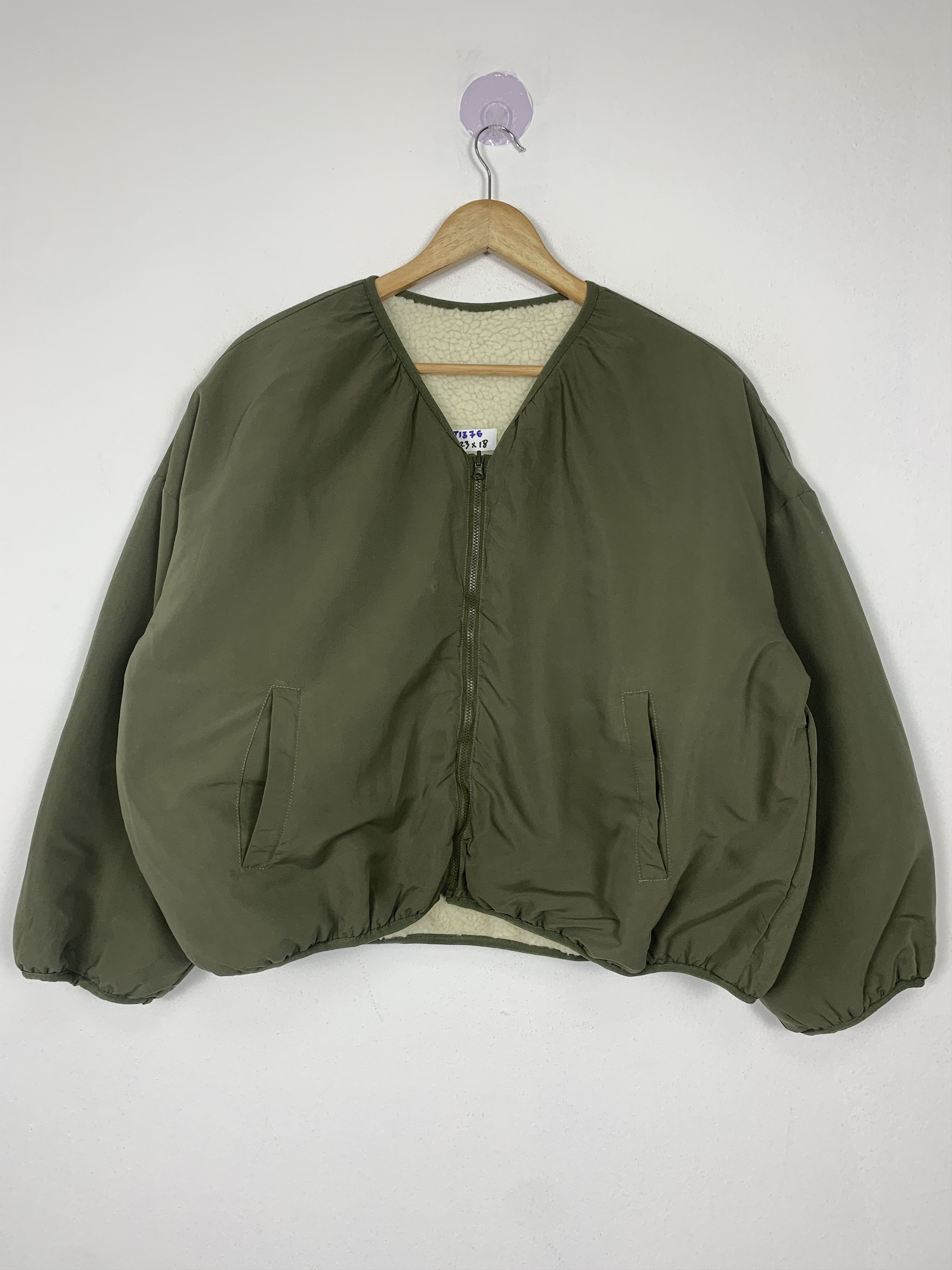 Japanese Brand Vintage SAMANSA MOS2 Sherpa Reversible Jacket J1376 Size 4XL / US 24-26 - 1 Thumbnail