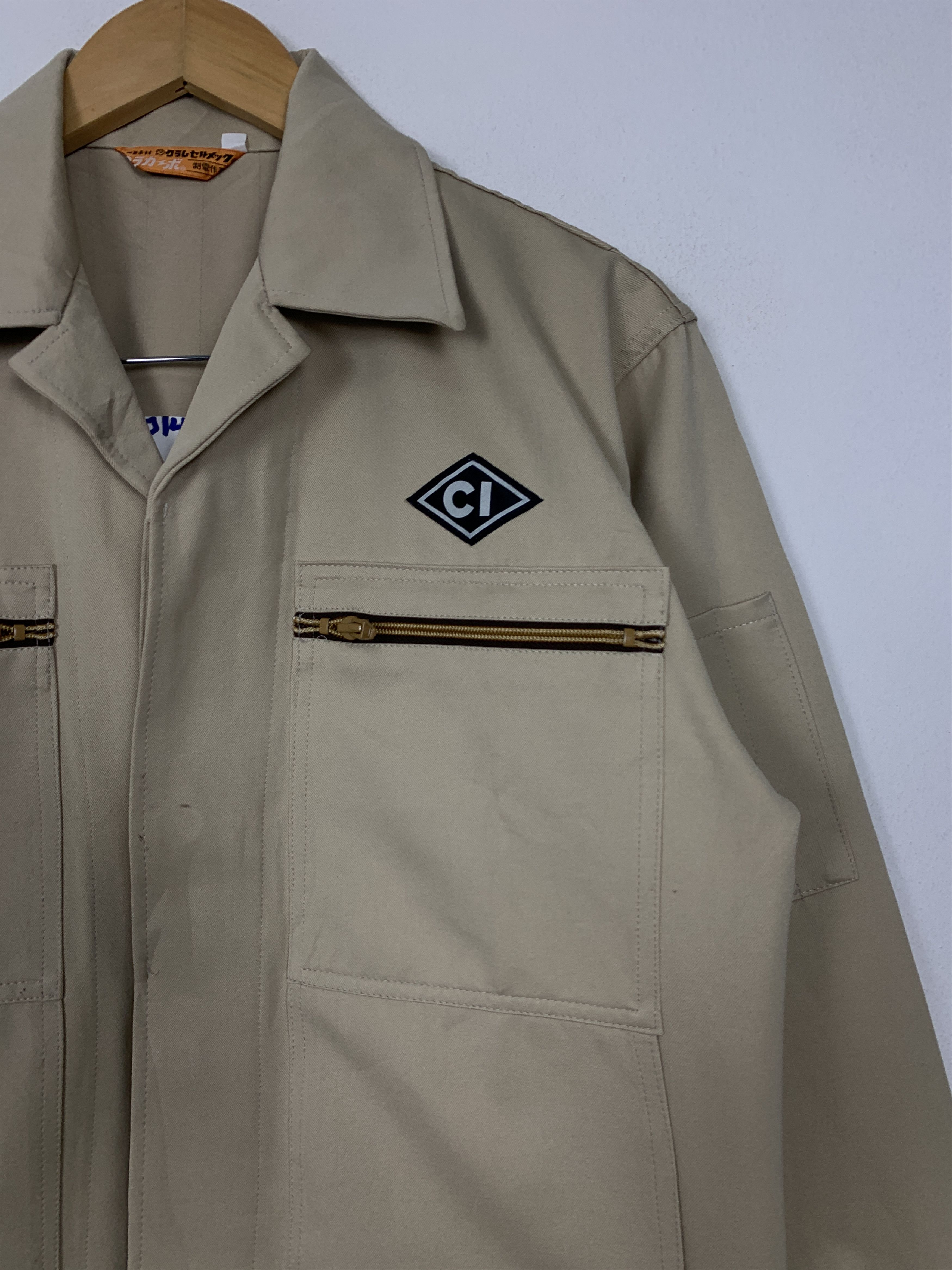 Japanese Brand Vintage Japanese Brand Workers Broken Button Jacket J1411 Size US S / EU 44-46 / 1 - 3 Thumbnail