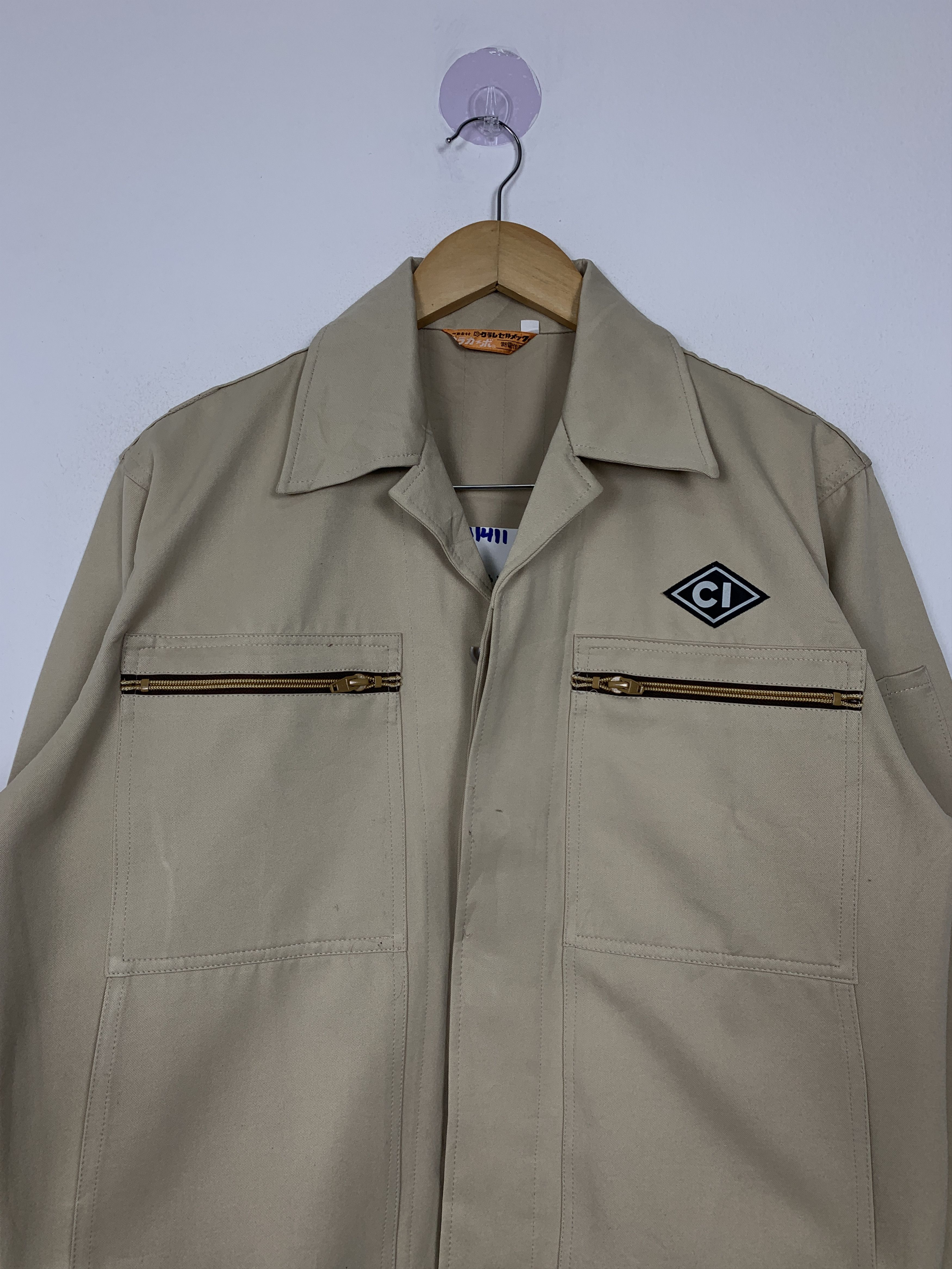 Japanese Brand Vintage Japanese Brand Workers Broken Button Jacket J1411 Size US S / EU 44-46 / 1 - 2 Thumbnail
