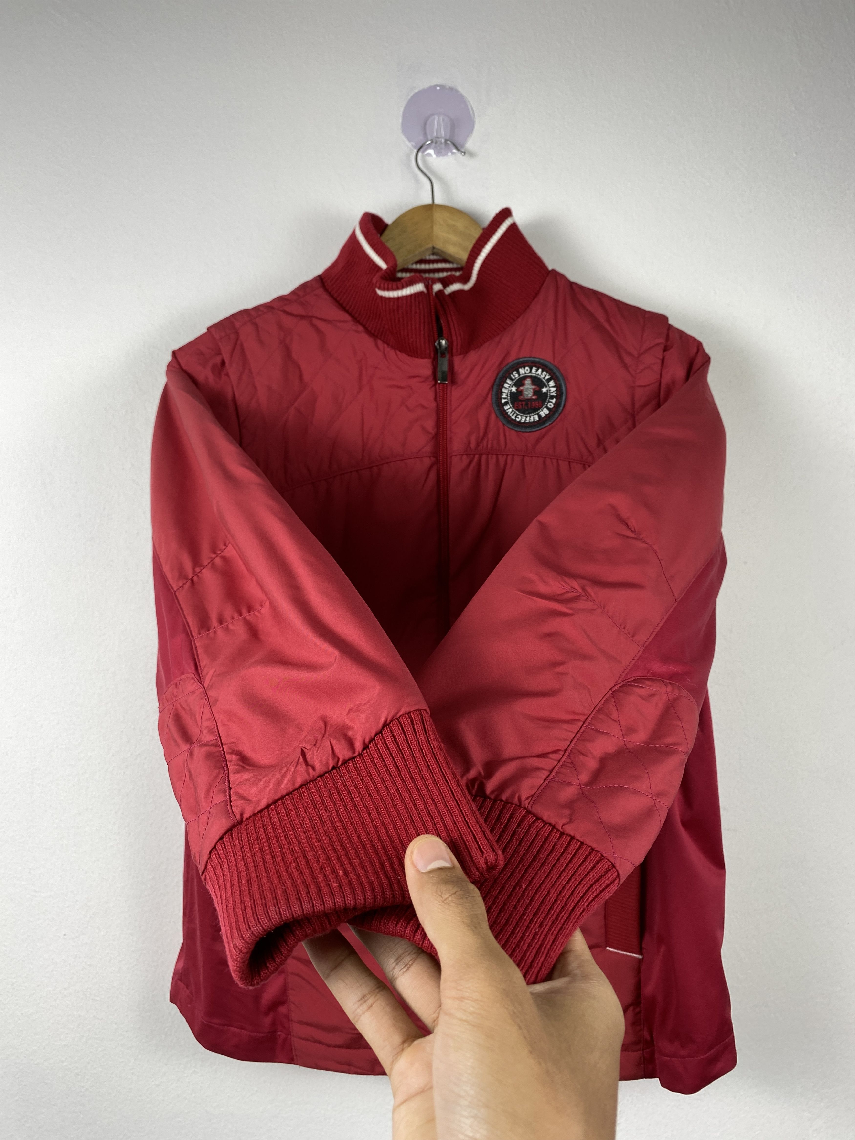 Japanese Brand Vintage Munsing Wear Zip Up Jacket Size US S / EU 44-46 / 1 - 7 Thumbnail
