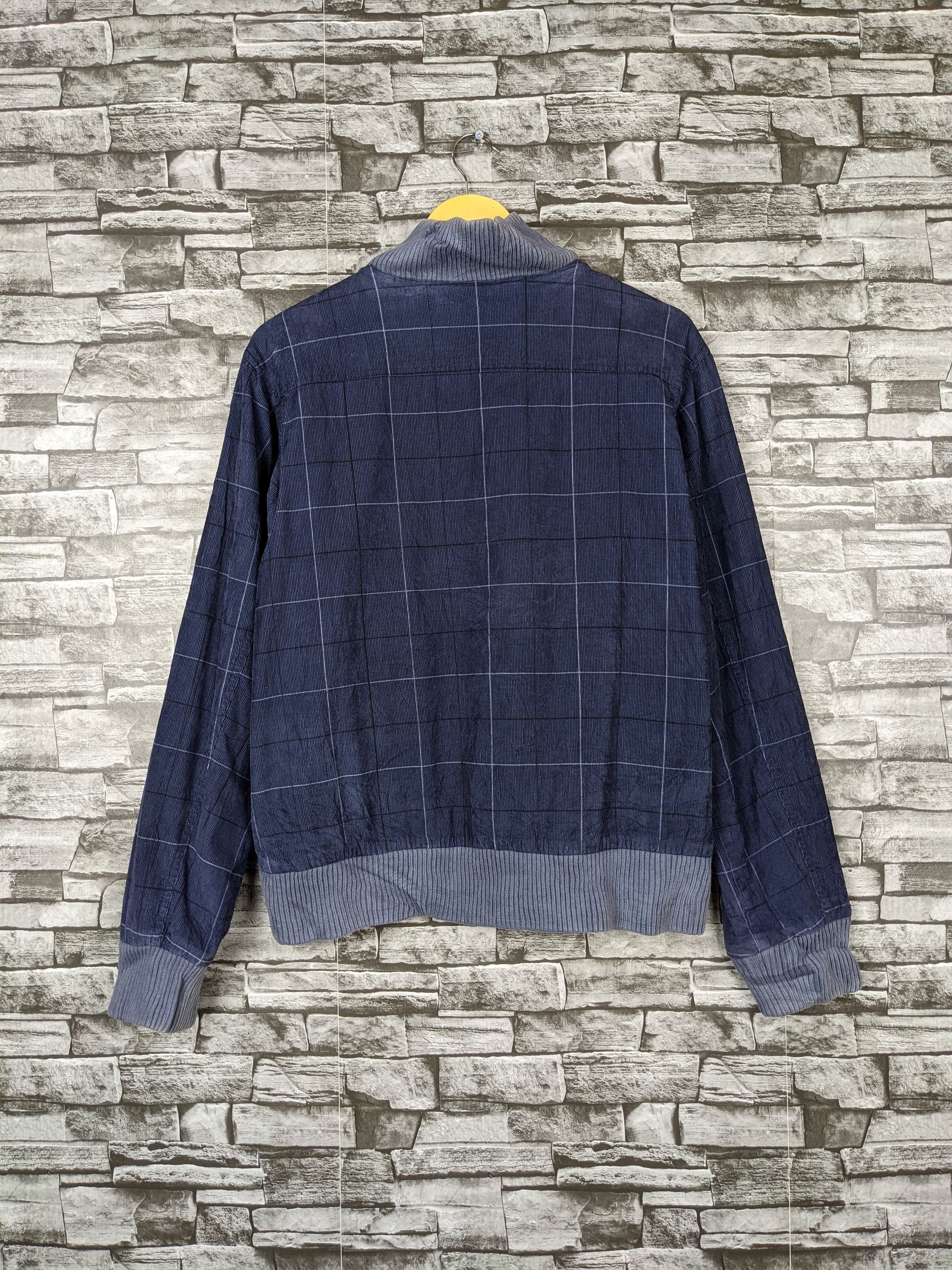 Nike Vintage 00s Nike Corduroy Light Jacket Checkered Pattern Size US M / EU 48-50 / 2 - 6 Thumbnail