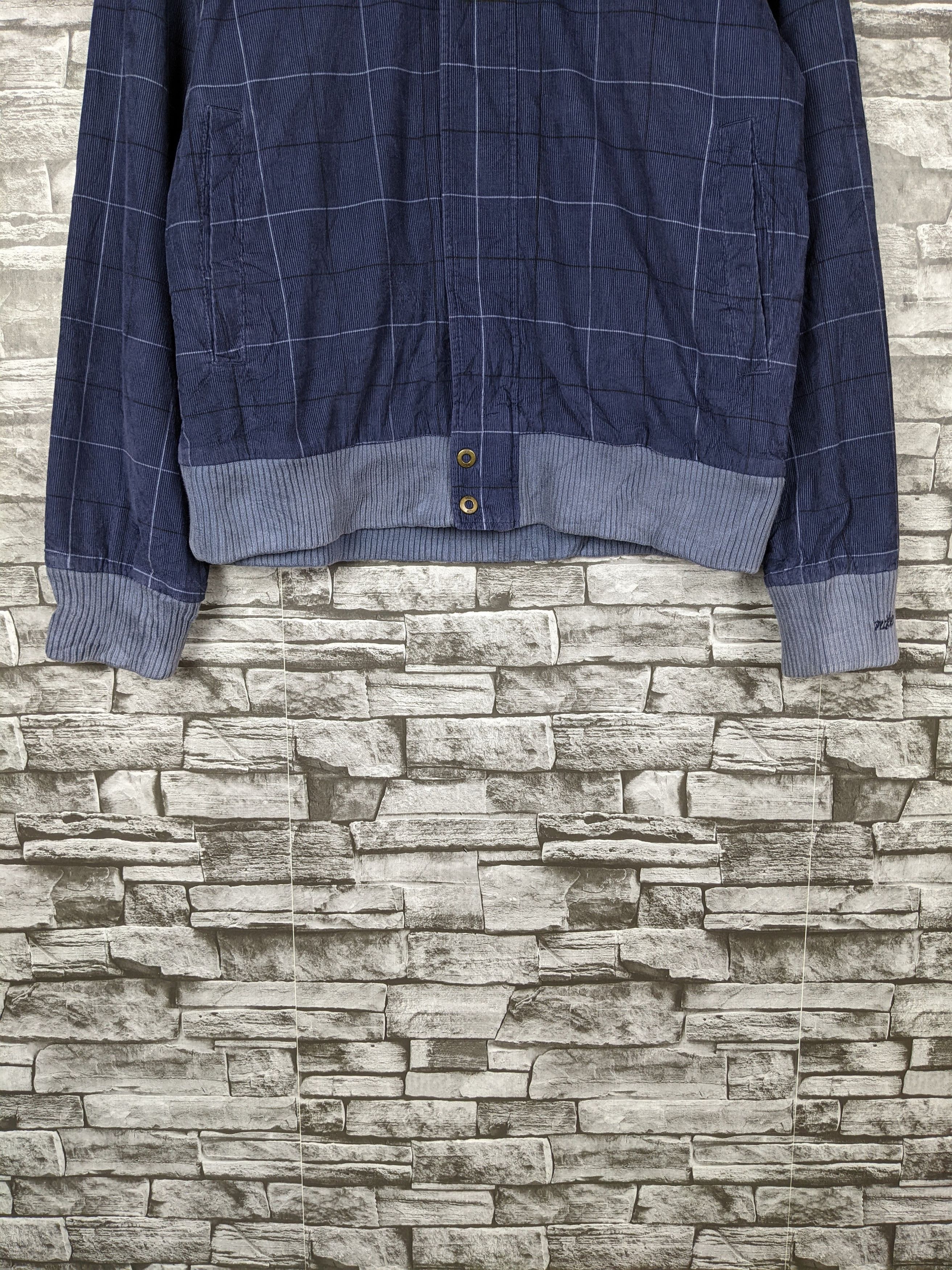 Nike Vintage 00s Nike Corduroy Light Jacket Checkered Pattern Size US M / EU 48-50 / 2 - 4 Thumbnail