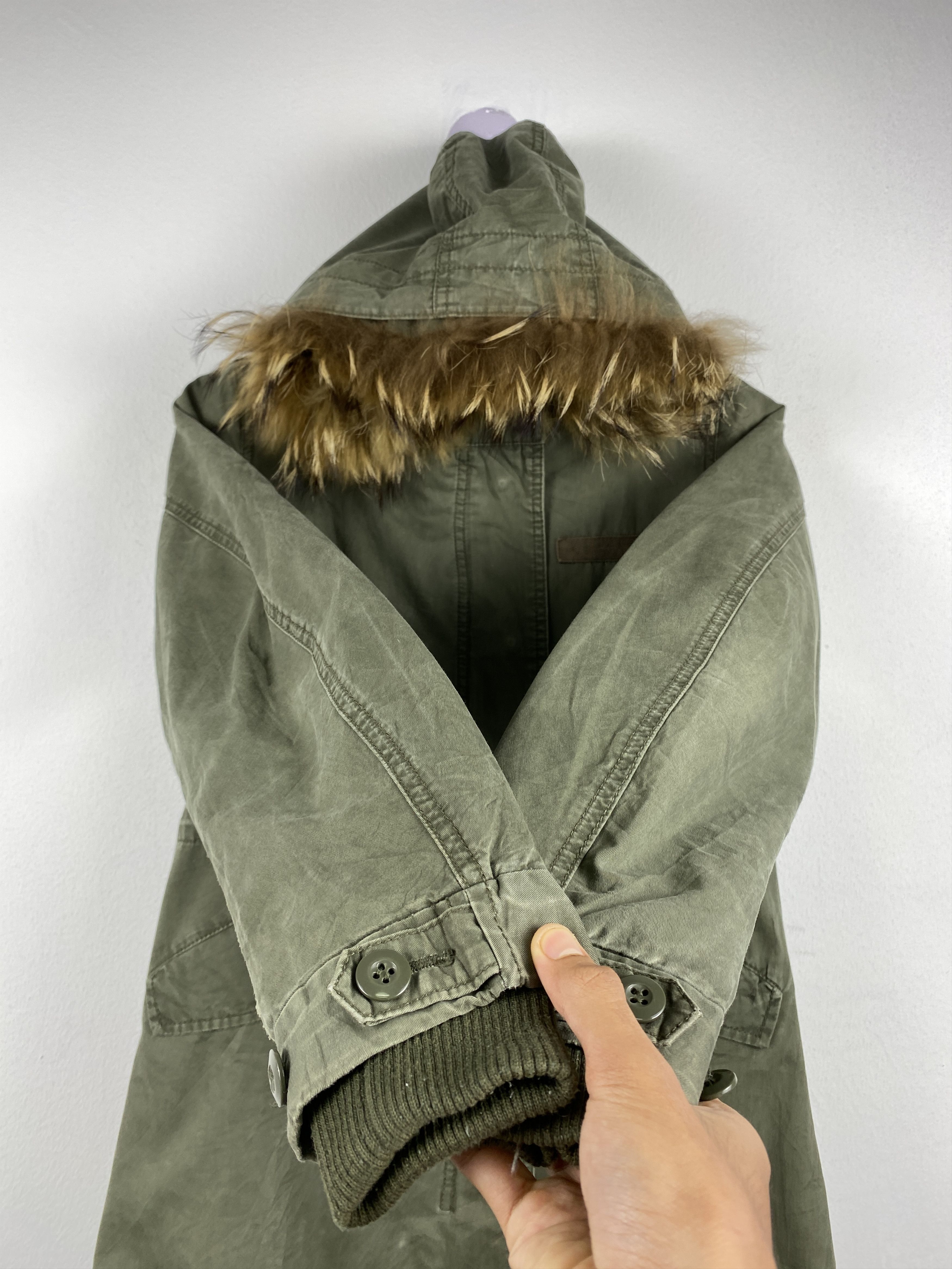 Japanese Brand Vintage Back Number Hoodi Fish Tail Parkas Jacket J1211 Size US S / EU 44-46 / 1 - 5 Thumbnail