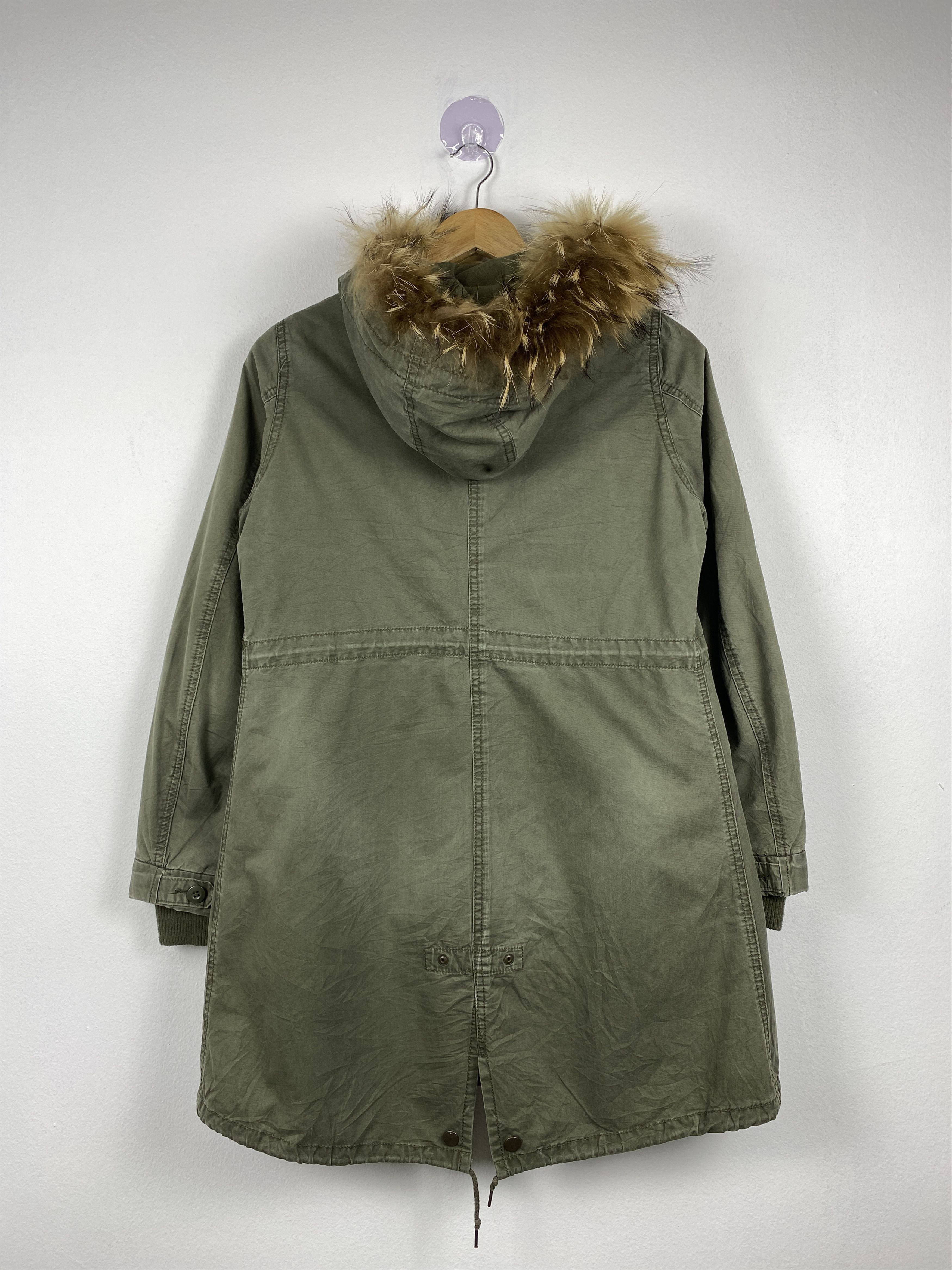 Japanese Brand Vintage Back Number Hoodi Fish Tail Parkas Jacket J1211 Size US S / EU 44-46 / 1 - 7 Thumbnail