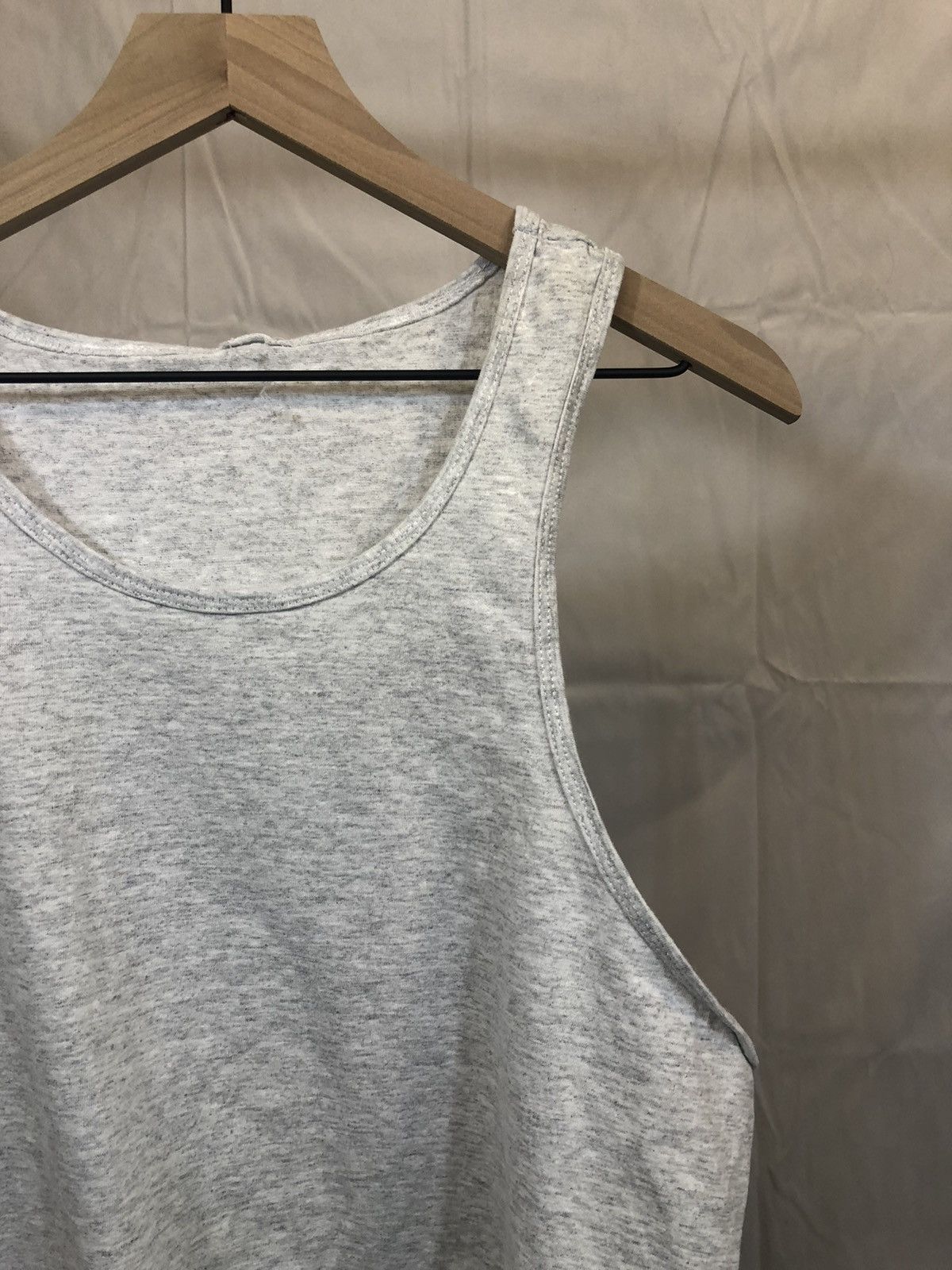 Vintage Distressed Blank Basic Tank Top Shirt Size US L / EU 52-54 / 3 - 3 Thumbnail