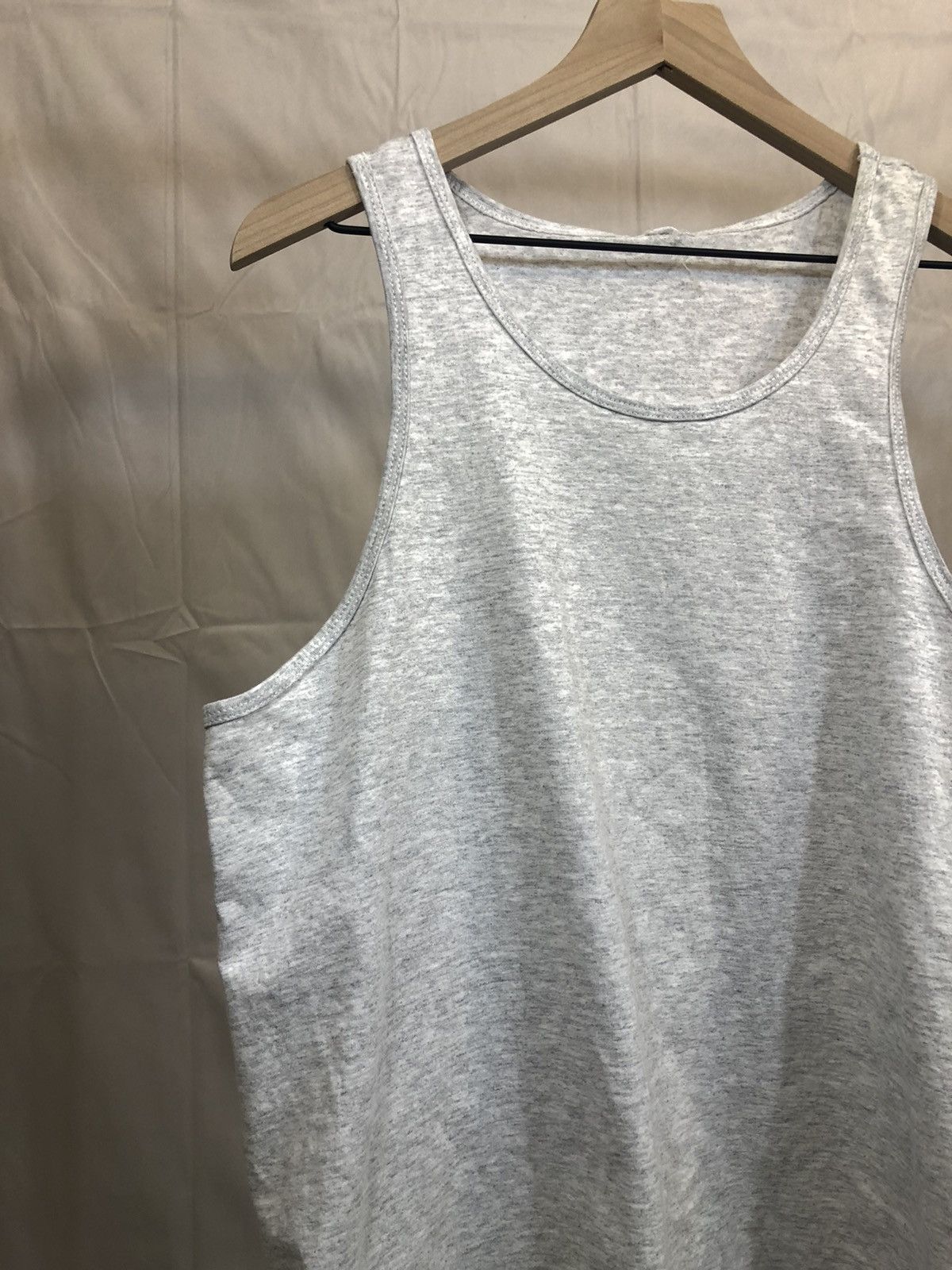 Vintage Distressed Blank Basic Tank Top Shirt Size US L / EU 52-54 / 3 - 2 Thumbnail