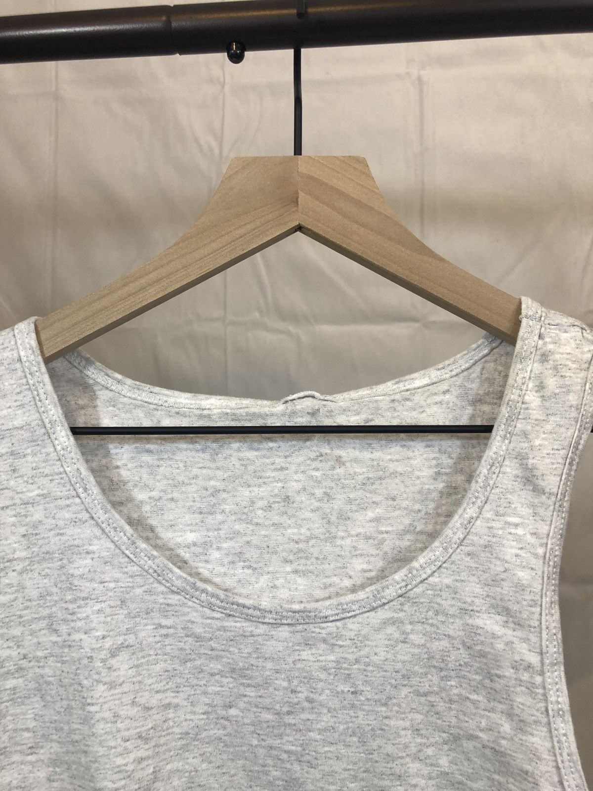 Vintage Distressed Blank Basic Tank Top Shirt Size US L / EU 52-54 / 3 - 4 Thumbnail