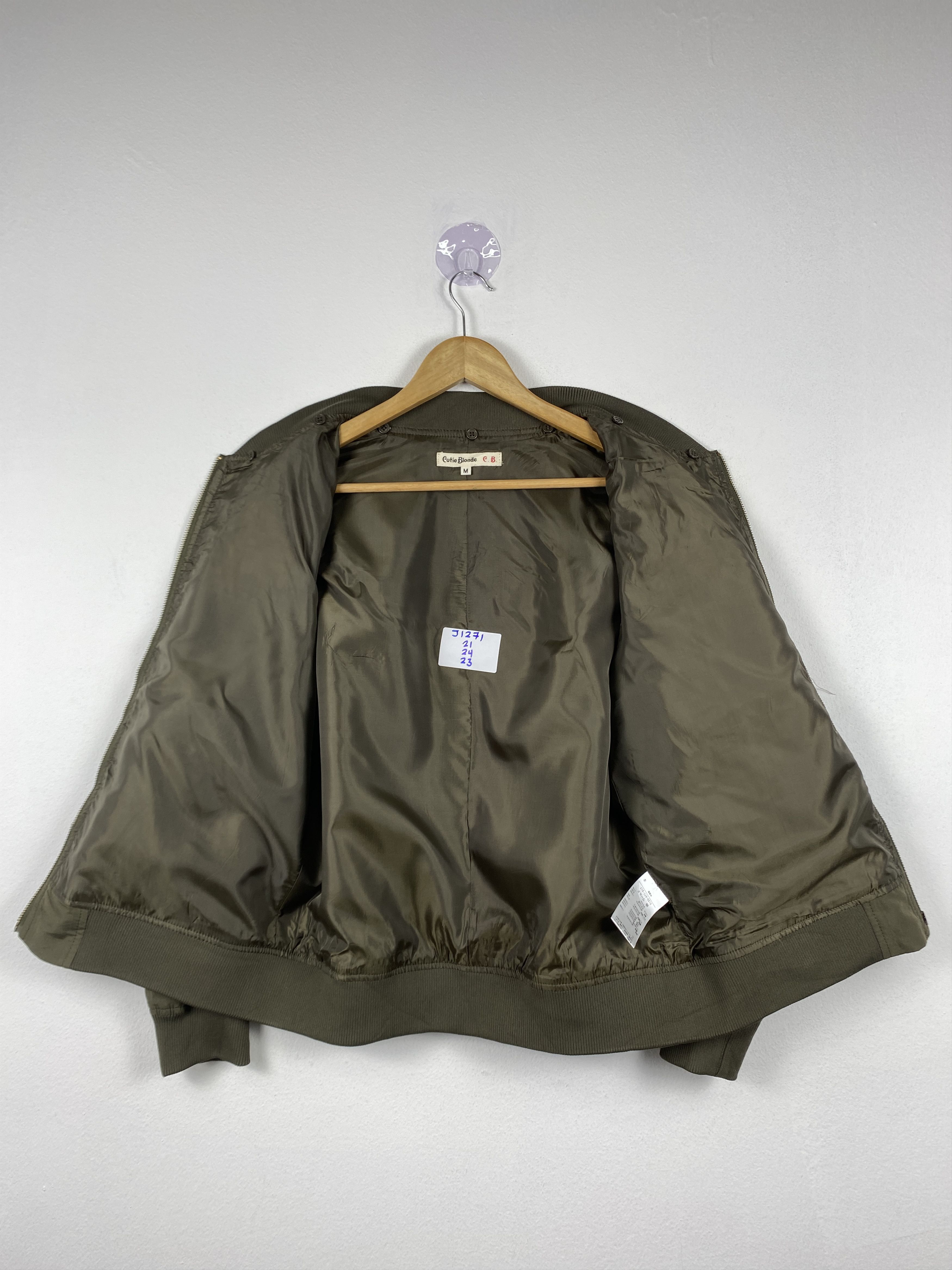 Japanese Brand Vintage Cutie Blonde Floral Bombers Jacket J1271 Size M / US 6-8 / IT 42-44 - 7 Thumbnail