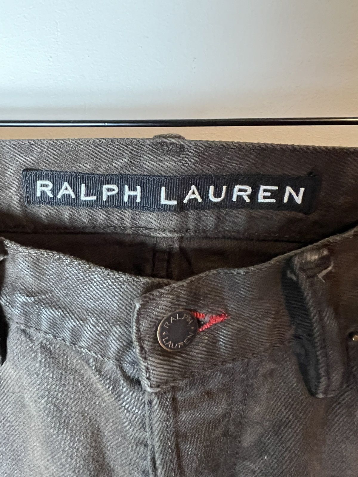 Ralph Lauren × Ralph Lauren Black Label Ralph Lauren Black Label Brown Straight Leg Denim Jeans Size US 30 / EU 46 - 3 Thumbnail