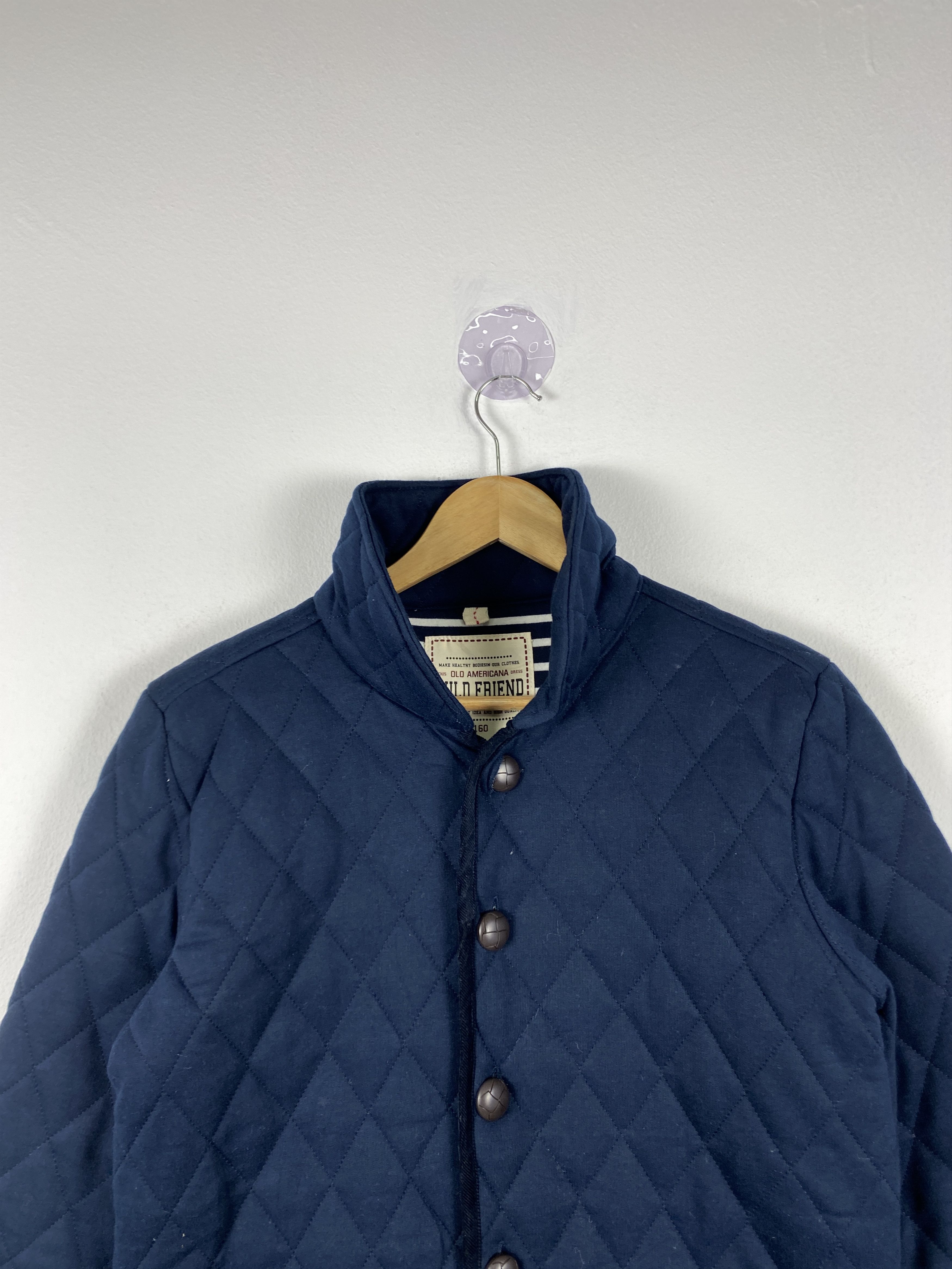 Japanese Brand Vintage Wild Friend Quilted Lining Button Up Jacket J1275 Size US S / EU 44-46 / 1 - 2 Thumbnail