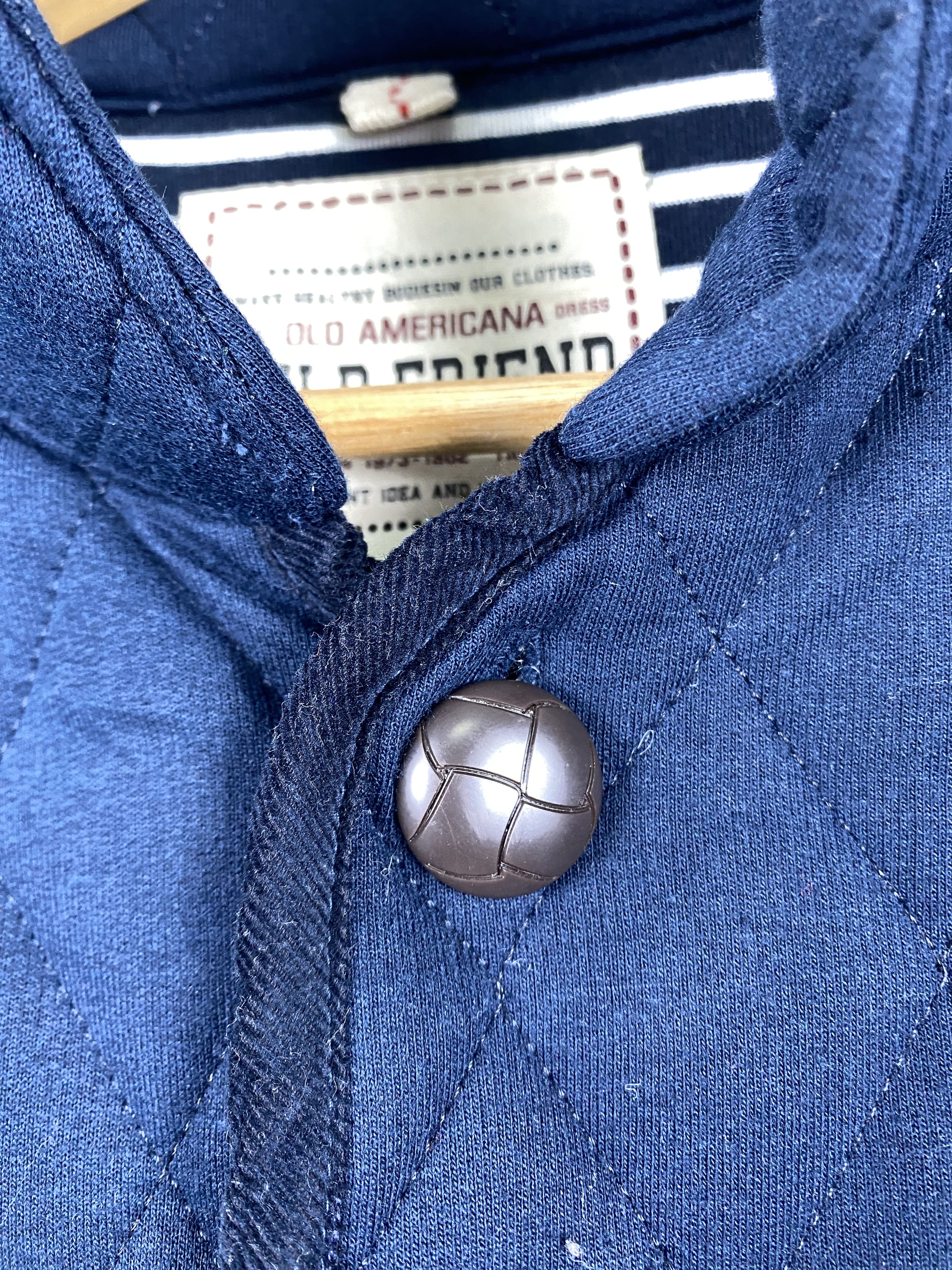 Japanese Brand Vintage Wild Friend Quilted Lining Button Up Jacket J1275 Size US S / EU 44-46 / 1 - 5 Thumbnail