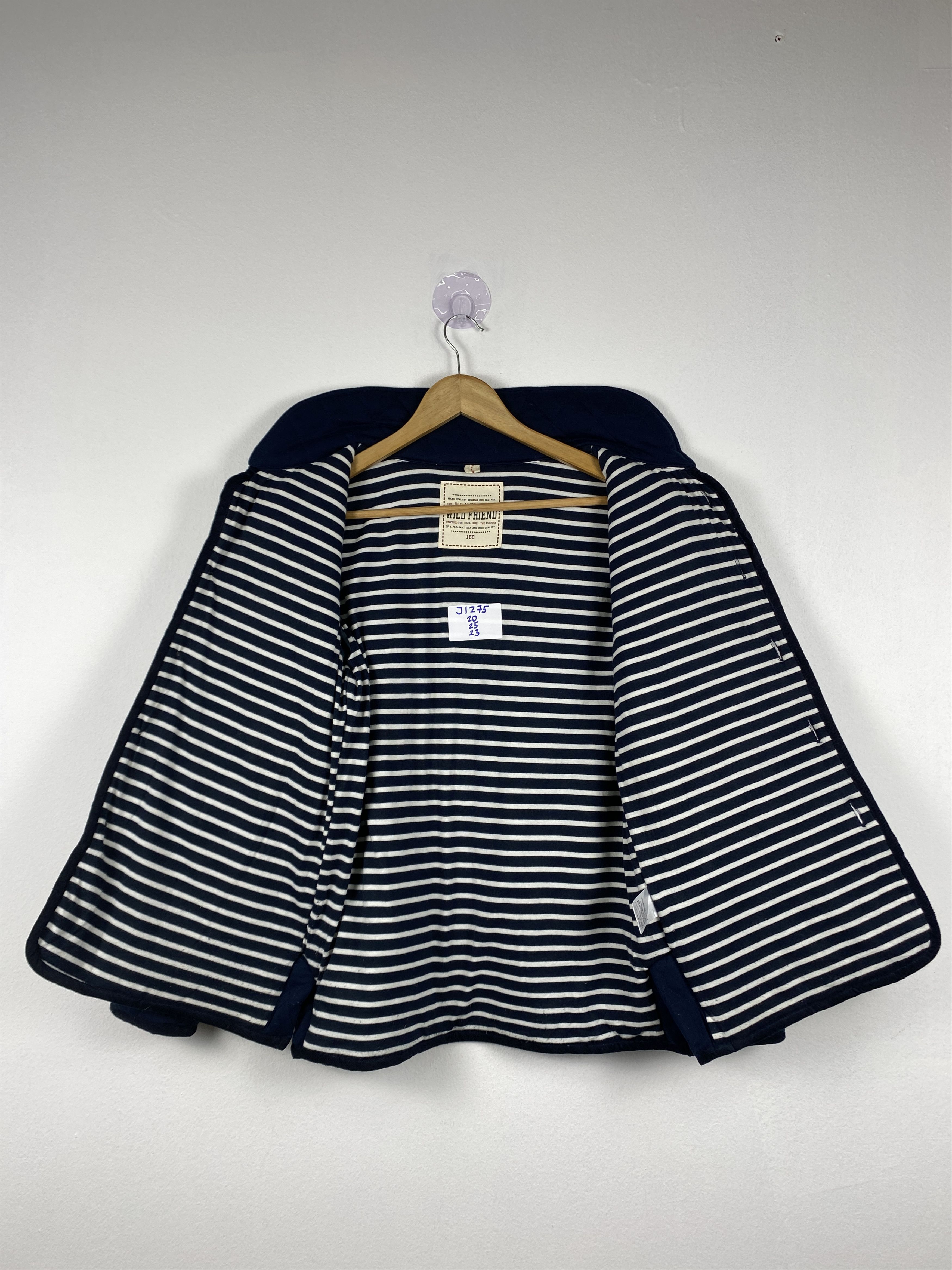 Japanese Brand Vintage Wild Friend Quilted Lining Button Up Jacket J1275 Size US S / EU 44-46 / 1 - 9 Thumbnail