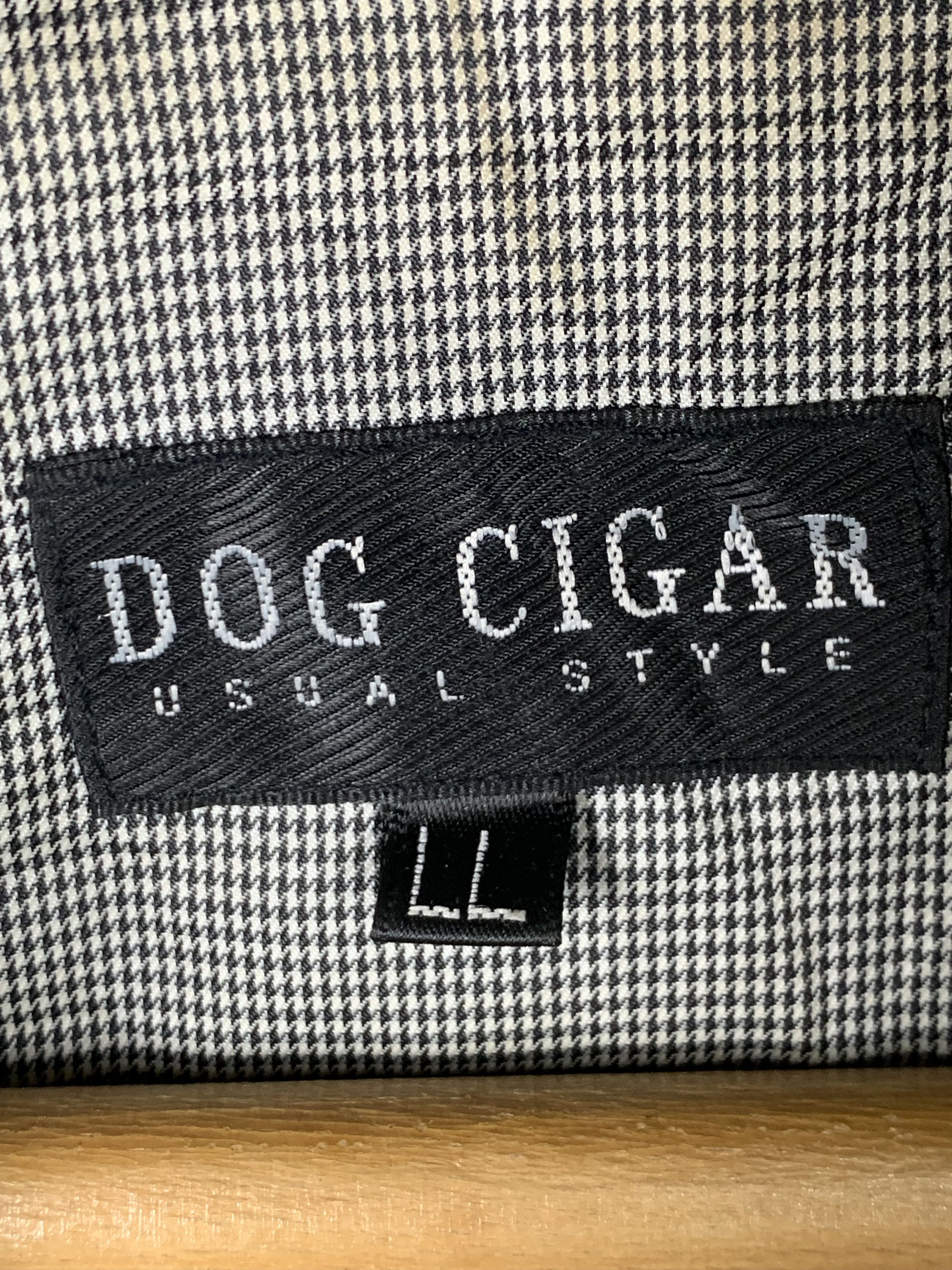 Japanese Brand Vintage DOG CIGAR Quilted Hoodie Jackets J0373 Size US M / EU 48-50 / 2 - 11 Thumbnail
