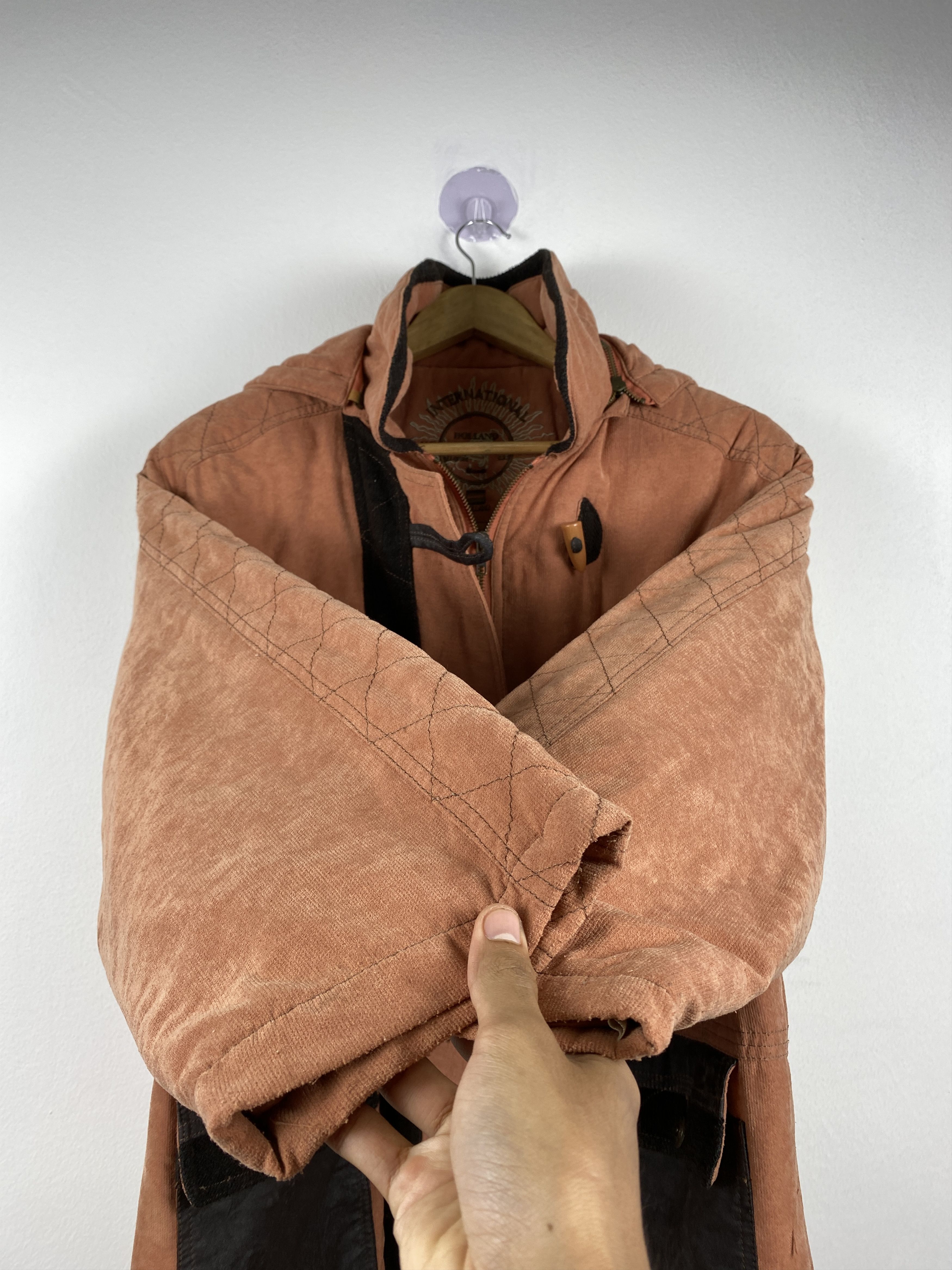Holland & Holland Vintage Holland Planning Quilted Lining Long Jacket J1230 Size US M / EU 48-50 / 2 - 7 Thumbnail