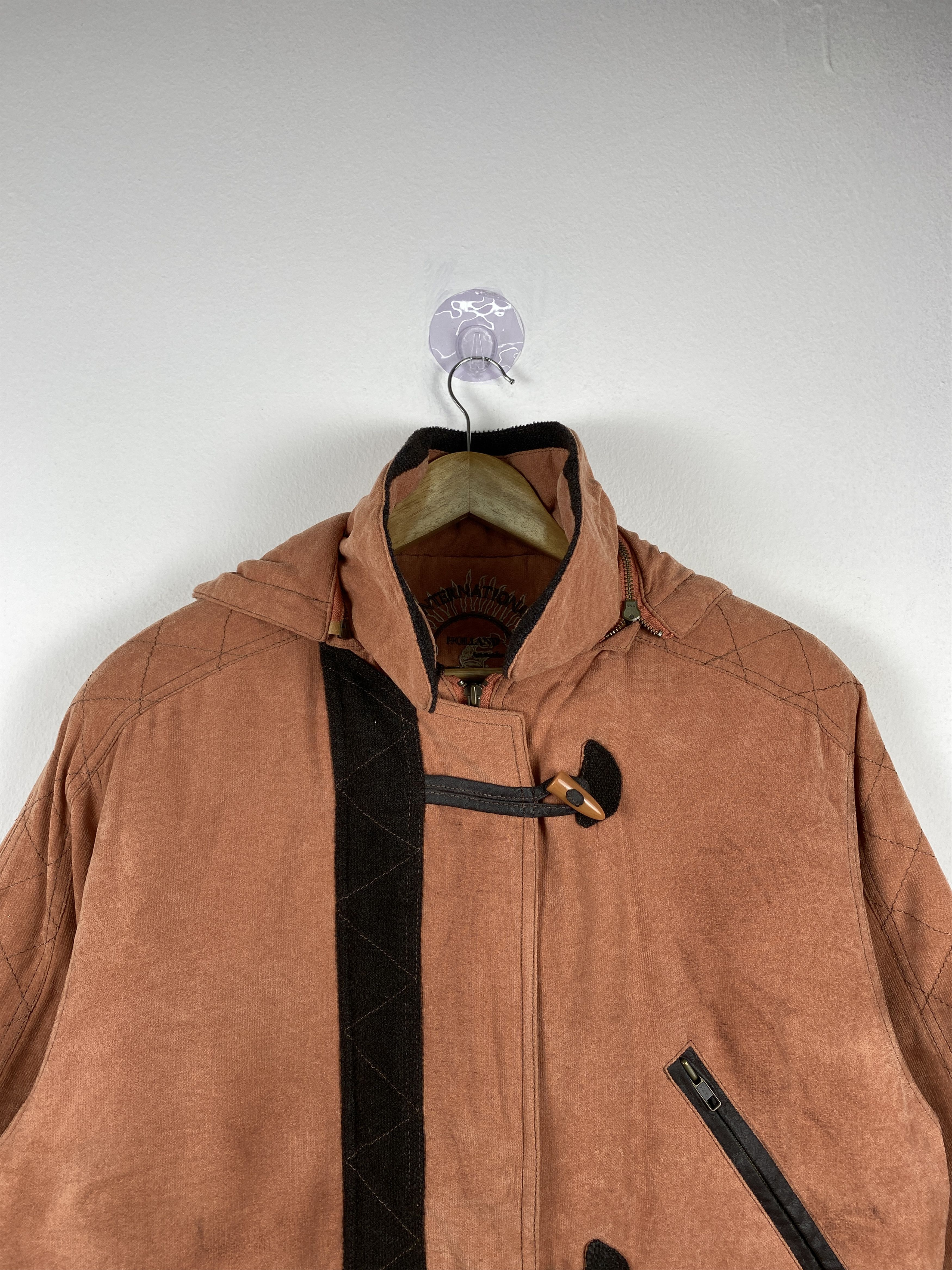 Holland & Holland Vintage Holland Planning Quilted Lining Long Jacket J1230 Size US M / EU 48-50 / 2 - 2 Thumbnail