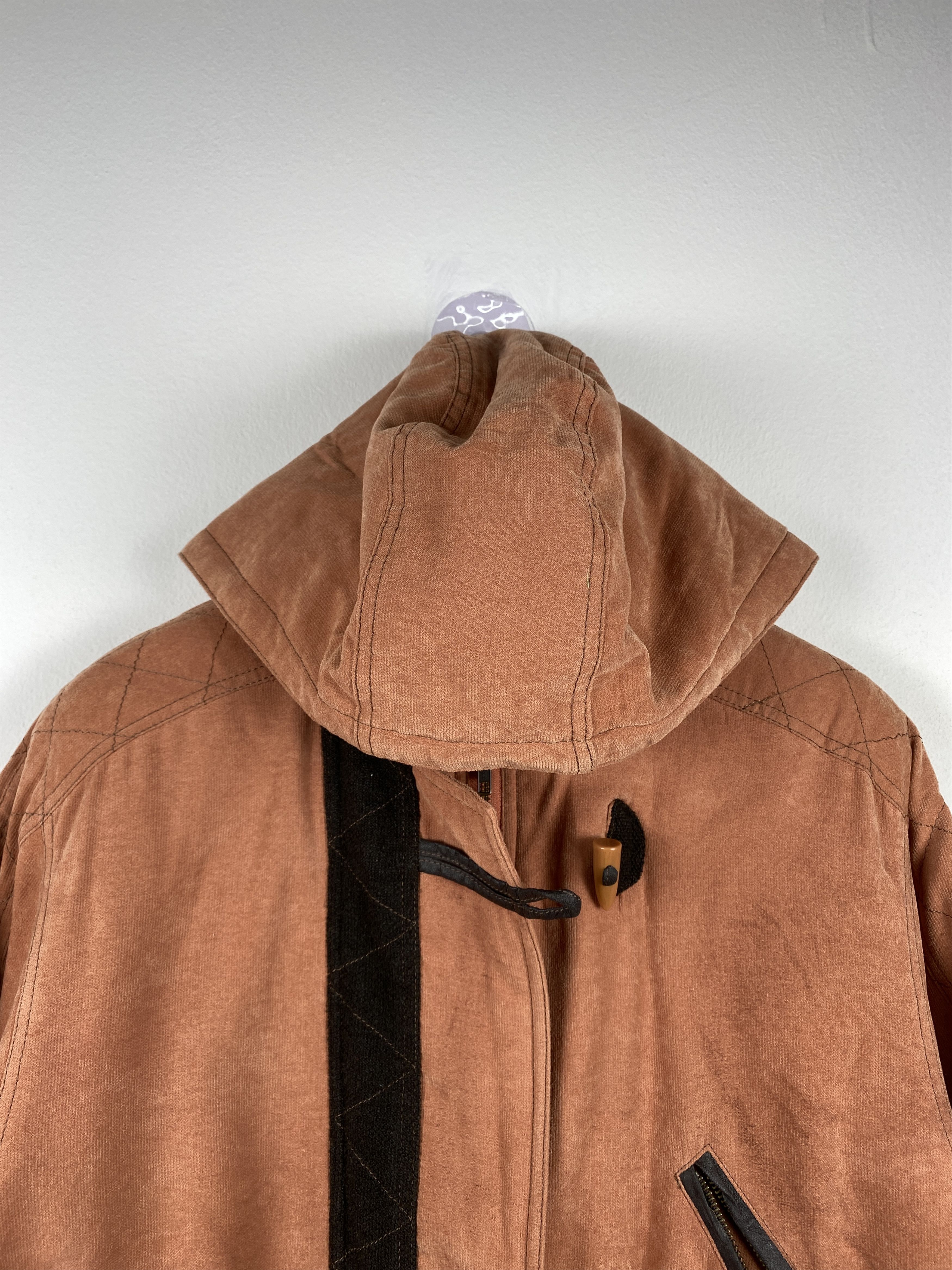 Holland & Holland Vintage Holland Planning Quilted Lining Long Jacket J1230 Size US M / EU 48-50 / 2 - 8 Thumbnail