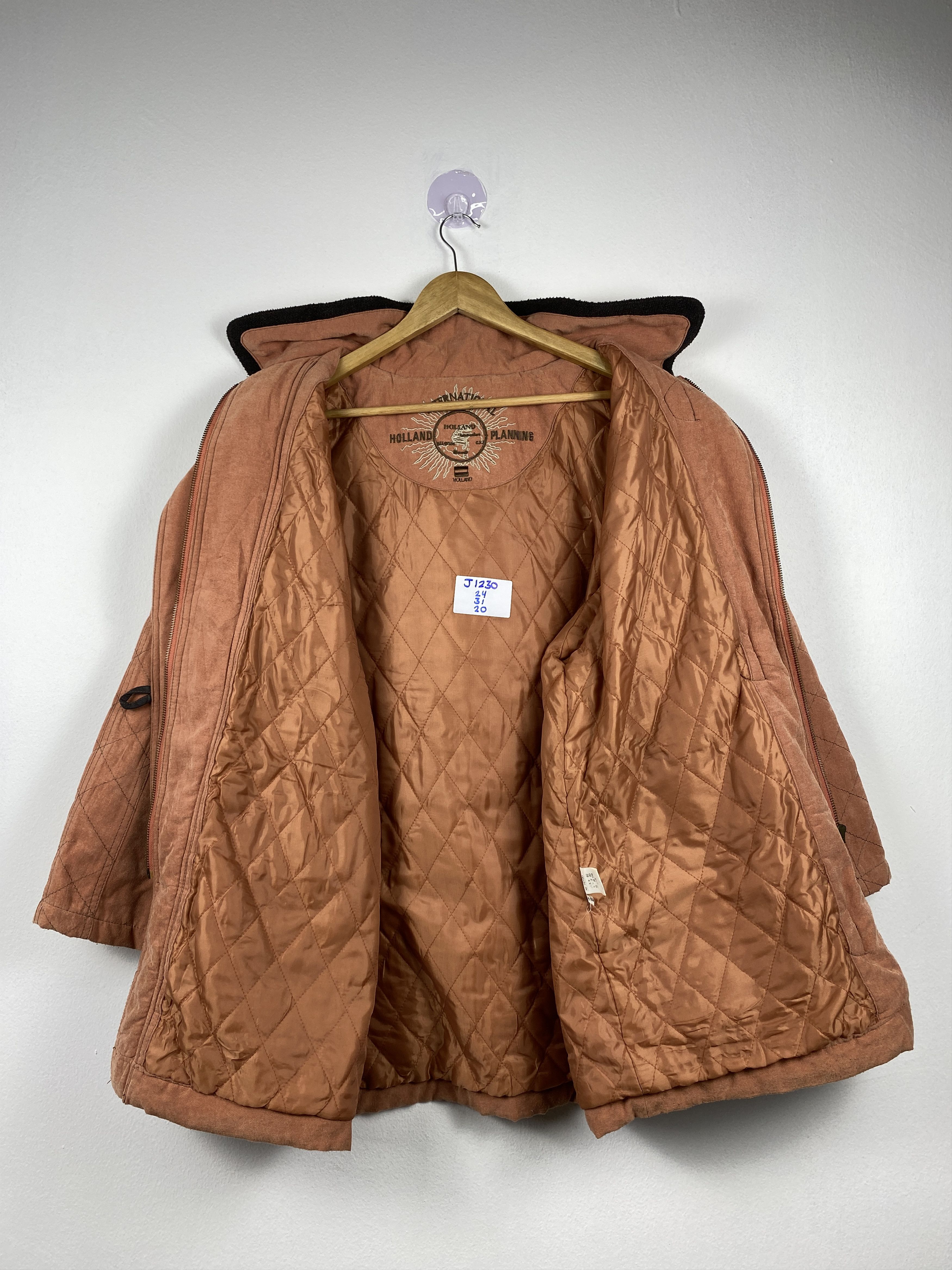 Holland & Holland Vintage Holland Planning Quilted Lining Long Jacket J1230 Size US M / EU 48-50 / 2 - 10 Thumbnail