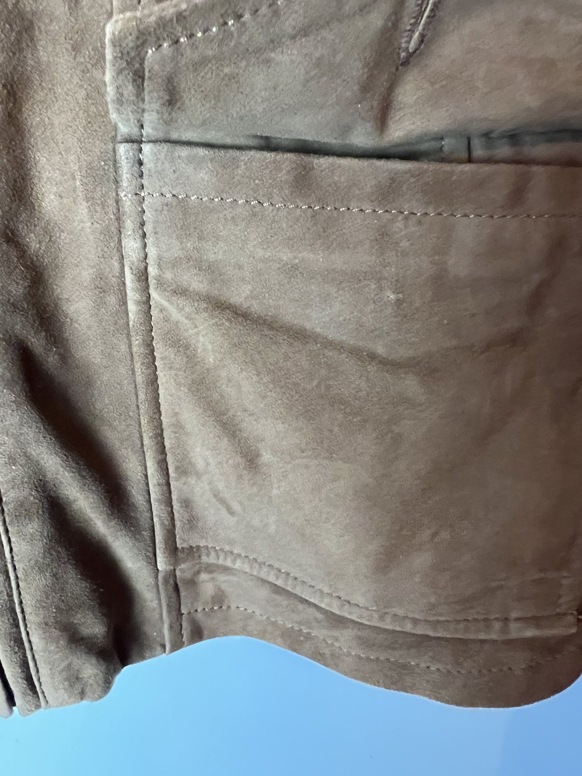Lauren Ralph Lauren × Ralph Lauren × Vintage Womens Ralph Lauren Goat Leather Jacket Size S / US 4 / IT 40 - 4 Thumbnail